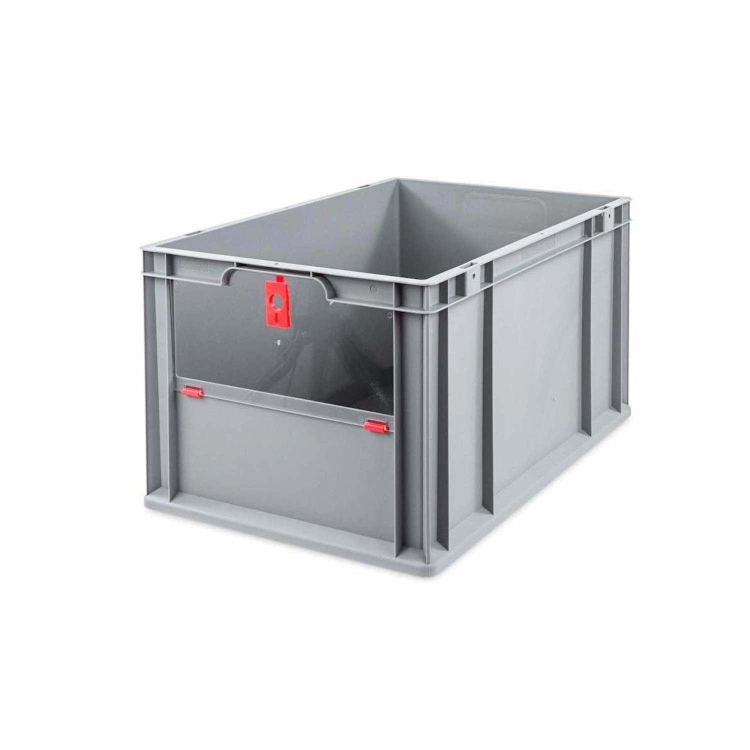 PROREGAL Eurobox NextGen Insight Cover HxBxT 32 x 40 x 60 65 Liter Hoch/Rot Eurobehälter Transportbox PROREGAL Eurobox NextGen Insight Cover HxBxT 32 x 40 x 60 65 Liter Hoch/Rot Eurobehälter Transportbox von PROREGAL