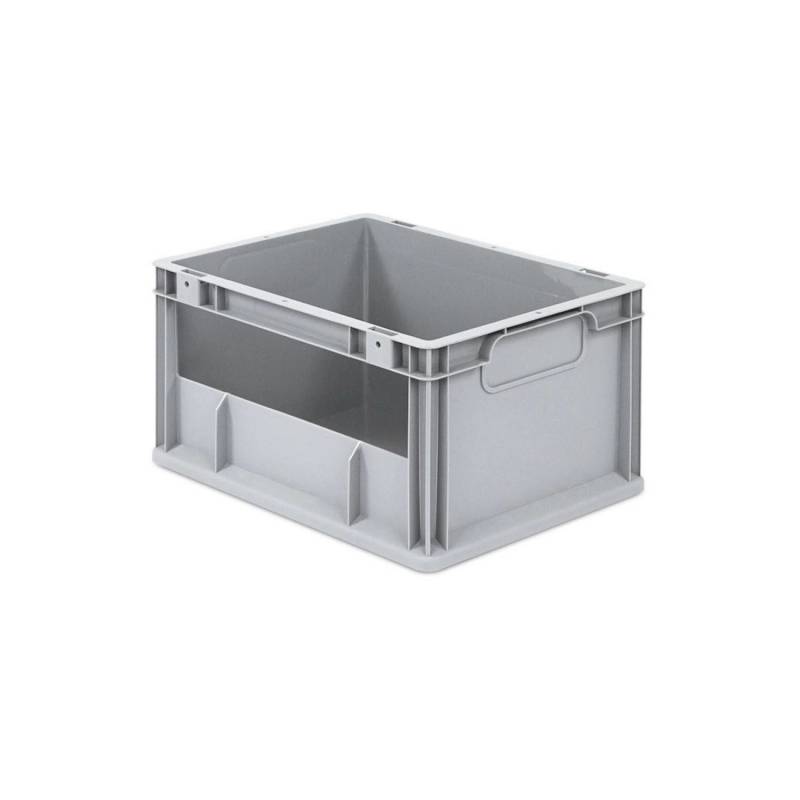 PROREGAL Eurobox NextGen Insight HxBxT 22 x 30 x 40 cm 20 Liter Seite Offen Eurobehälter Transportbox von PROREGAL