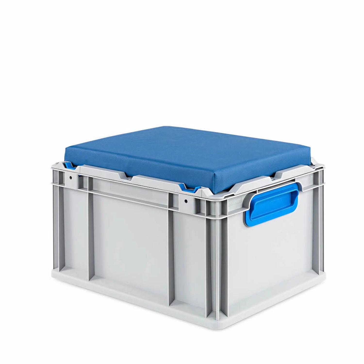Eurobox NextGen Seat Box Blau HxBxT 26,5 x 30 x 40 cm 20 Liter Griffe Geschlossen Eurobehälter Sitzbox Transportbox Eurobox NextGen Seat Box Blau HxBxT 26,5 x 30 x 40 cm 20 Liter Griffe Geschlossen Eurobehälter Sitzbox Transportbox von PROREGAL