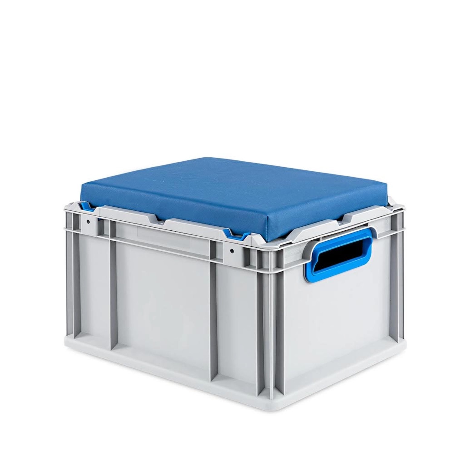 Eurobox NextGen Seat Box Blau HxBxT 26,5 x 30 x 40 cm 20 Liter Griffe Offen Eurobehälter Sitzbox Transportbox Transportbehälter Stapelbehälter Eurobox NextGen Seat Box Blau HxBxT 26,5 x 30 x 40 cm 20 Liter Griffe Offen Eurobehälter Sitzbox Transportbox Transportbehälter Stapelbehälter von PROREGAL