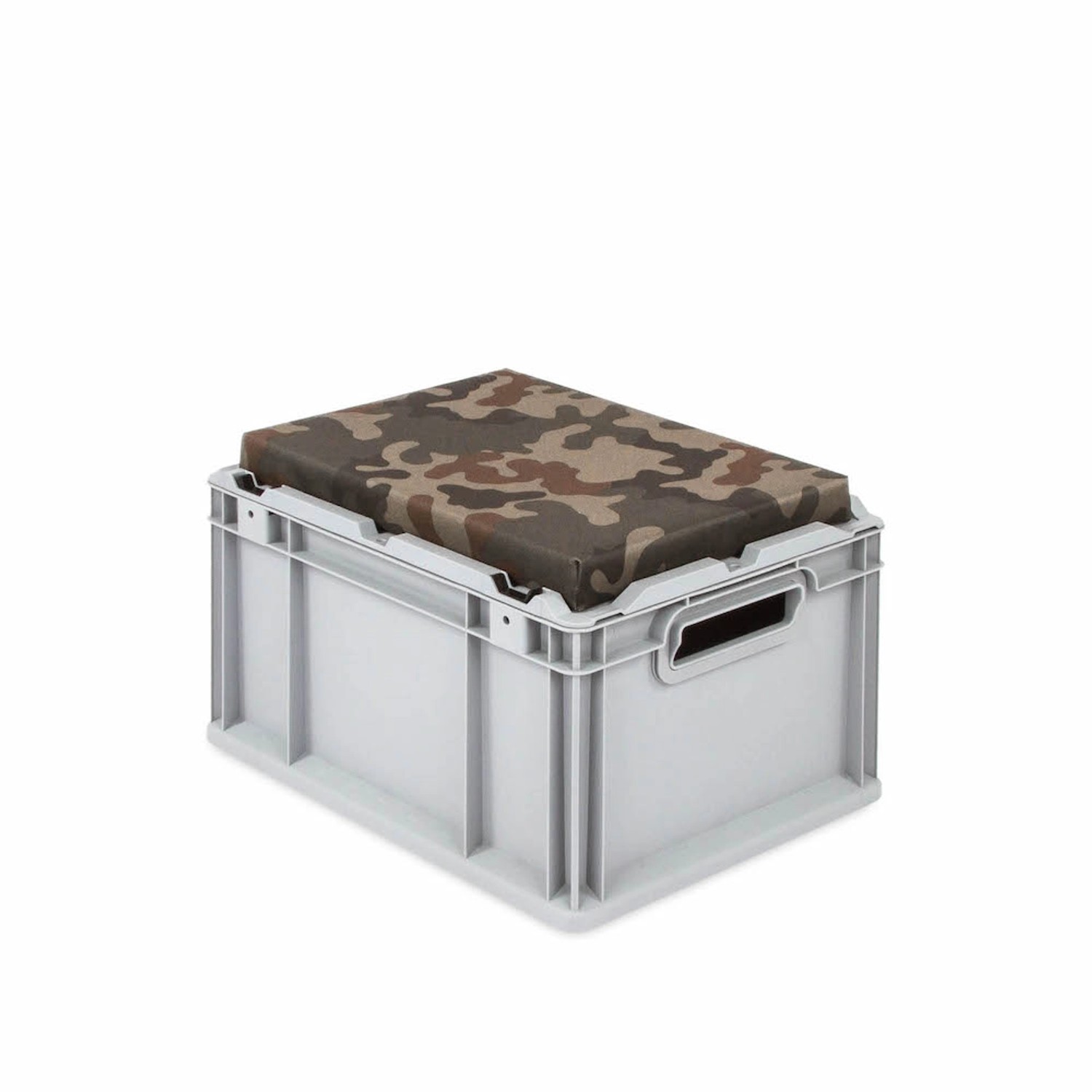 Eurobox NextGen Seat Box Camouflage HxBxT 26,5 x 30 x 40 cm 20 Liter Griffe Offen Eurobehälter Sitzbox Transportbox Eurobox NextGen Seat Box Camouflage HxBxT 26,5 x 30 x 40 cm 20 Liter Griffe Offen Eurobehälter Sitzbox Transportbox von PROREGAL