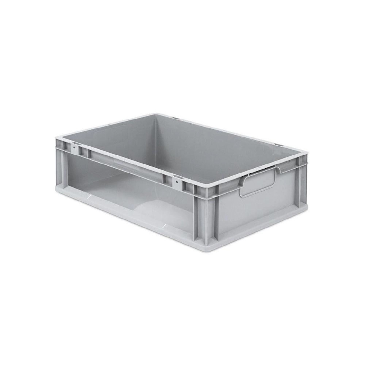 PROREGAL Eurobox NextGen Store HxBxT 17 x 40 x 60 cm 34 Liter Seite Offen Eurobehälter Transportbox von PROREGAL