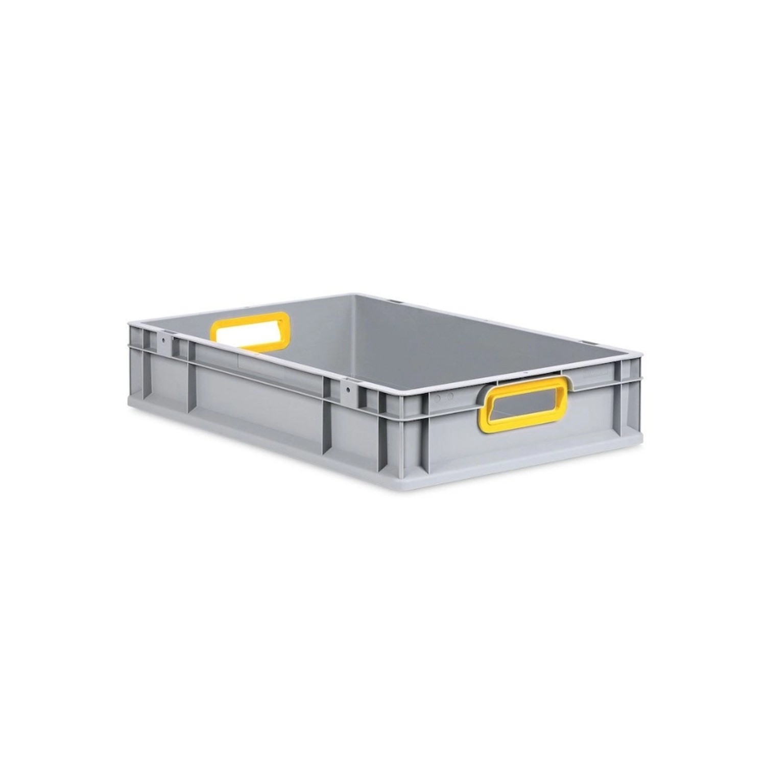 PROREGAL Eurobox Nextgen Color HxBxT 12 x 40 x 60 cm 23 Liter Griffe Gelb Offen Glatter Boden Eurobehälter Transportbox PROREGAL Eurobox Nextgen Color HxBxT 12 x 40 x 60 cm 23 Liter Griffe Gelb Offen Glatter Boden Eurobehälter Transportbox von PROREGAL