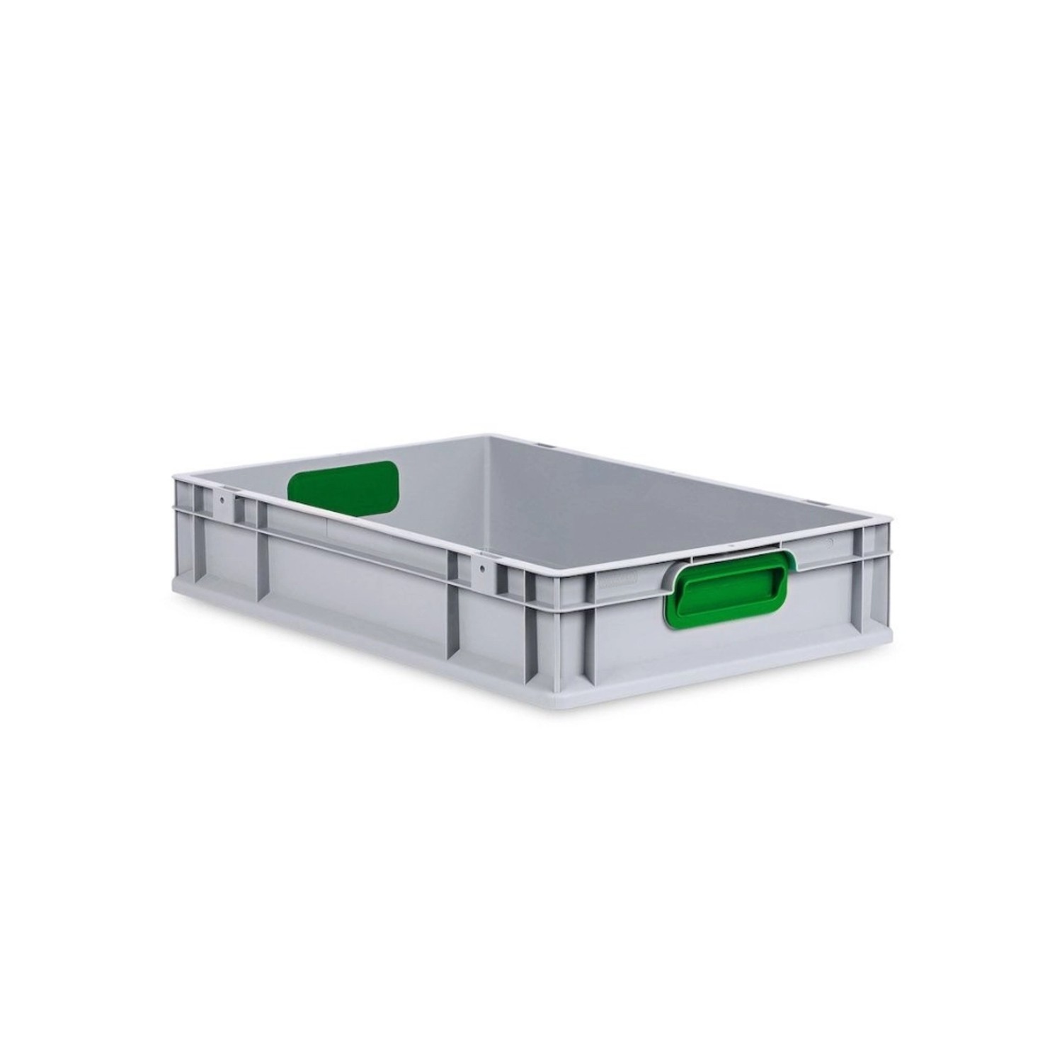 PROREGAL Eurobox Nextgen Color HxBxT 12 x 40 x 60 cm 23 Liter Griffe Grün Geschlossen Glatter Boden Eurobehälter Transportbox PROREGAL Eurobox Nextgen Color HxBxT 12 x 40 x 60 cm 23 Liter Griffe Grün Geschlossen Glatter Boden Eurobehälter Transportbox von PROREGAL