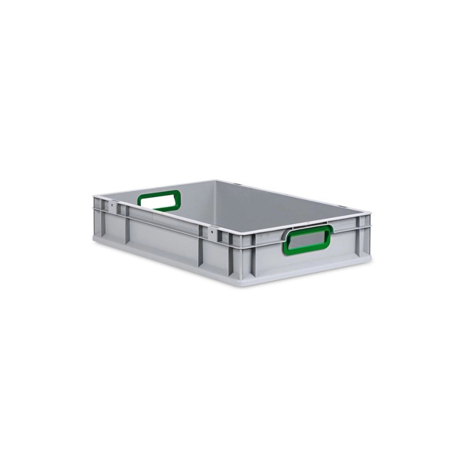 PROREGAL Eurobox Nextgen Color HxBxT 12 x 40 x 60 cm 23 Liter Griffe Grün Offen Glatter Boden Eurobehälter Transportbox PROREGAL Eurobox Nextgen Color HxBxT 12 x 40 x 60 cm 23 Liter Griffe Grün Offen Glatter Boden Eurobehälter Transportbox von PROREGAL