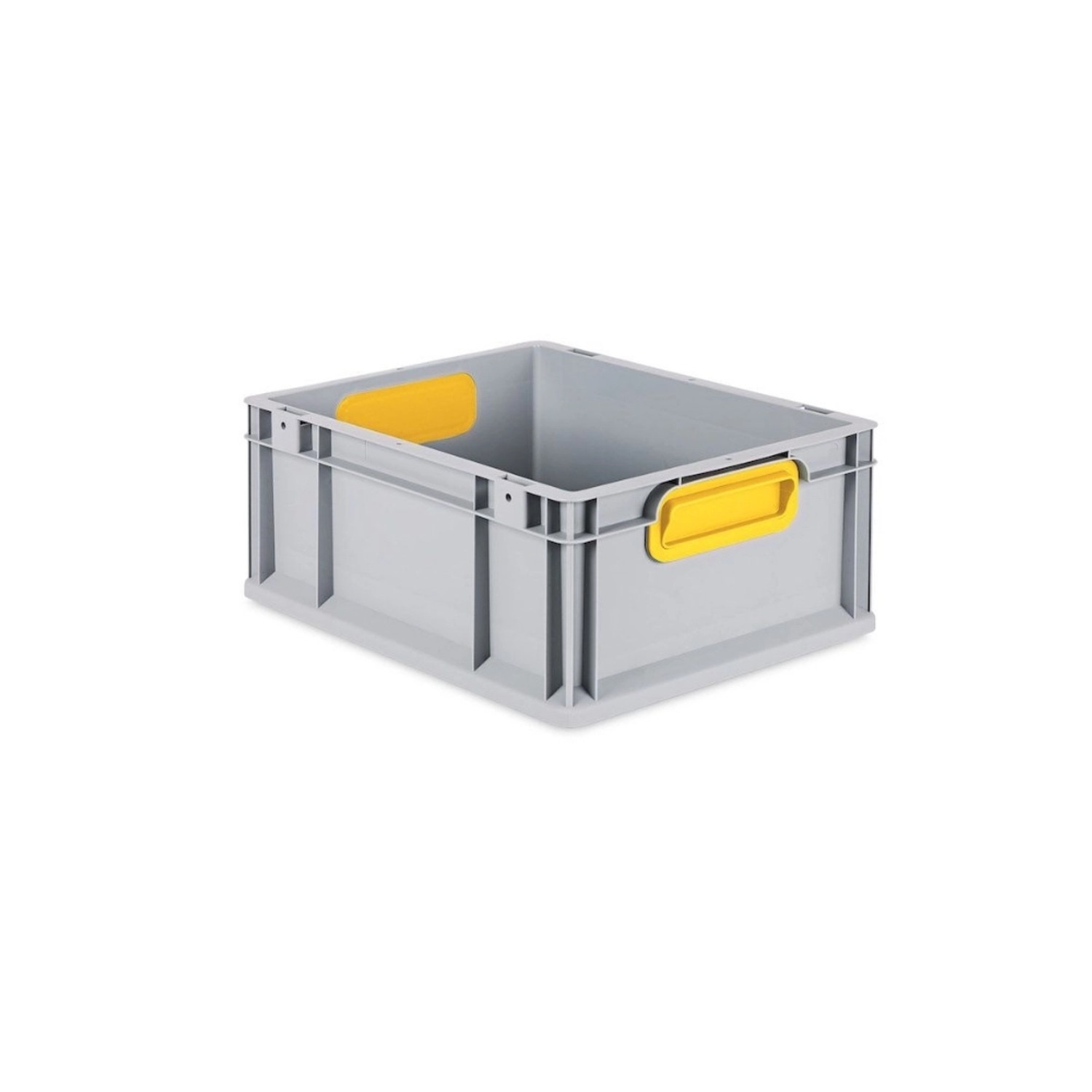 PROREGAL Eurobox Nextgen Color HxBxT 17 x 30 x 40 cm 16 Liter Griffe Gelb Geschlossen Glatter Boden Eurobehälter Transportbox PROREGAL Eurobox Nextgen Color HxBxT 17 x 30 x 40 cm 16 Liter Griffe Gelb Geschlossen Glatter Boden Eurobehälter Transportbox von PROREGAL