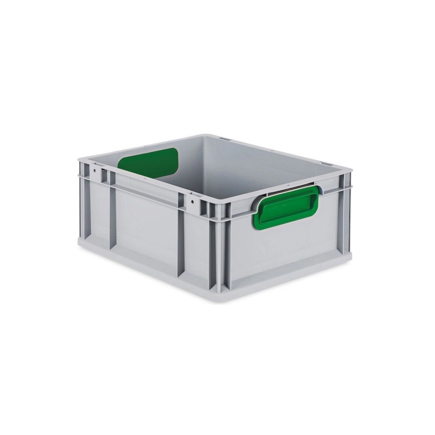 PROREGAL Eurobox Nextgen Color HxBxT 17 x 30 x 40 cm 16 Liter Griffe Grün Geschlossen Glatter Boden Eurobehälter Transportbox PROREGAL Eurobox Nextgen Color HxBxT 17 x 30 x 40 cm 16 Liter Griffe Grün Geschlossen Glatter Boden Eurobehälter Transportbox von PROREGAL
