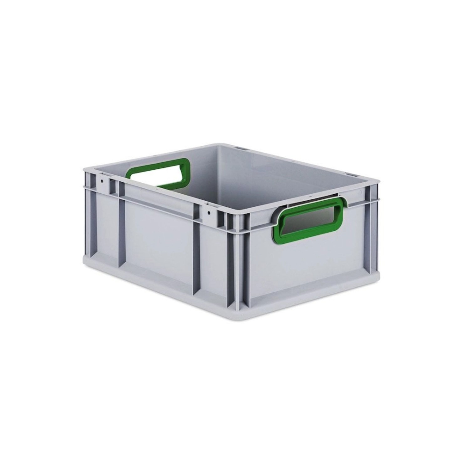 PROREGAL Eurobox Nextgen Color HxBxT 17 x 30 x 40 cm 16 Liter Griffe Grün Offen Glatter Boden Eurobehälter Transportbox PROREGAL Eurobox Nextgen Color HxBxT 17 x 30 x 40 cm 16 Liter Griffe Grün Offen Glatter Boden Eurobehälter Transportbox von PROREGAL