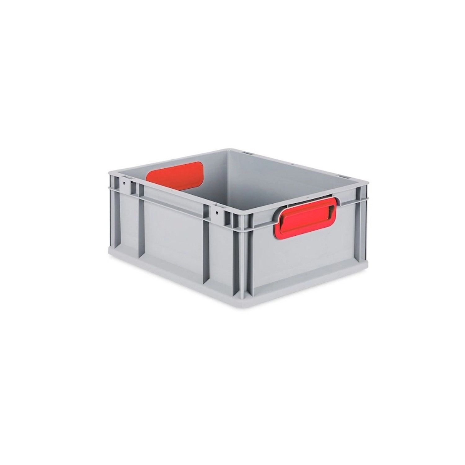 PROREGAL Eurobox Nextgen Color HxBxT 17 x 30 x 40 cm 16 Liter Griffe Rot Geschlossen Glatter Boden Eurobehälter Transportbox PROREGAL Eurobox Nextgen Color HxBxT 17 x 30 x 40 cm 16 Liter Griffe Rot Geschlossen Glatter Boden Eurobehälter Transportbox von PROREGAL