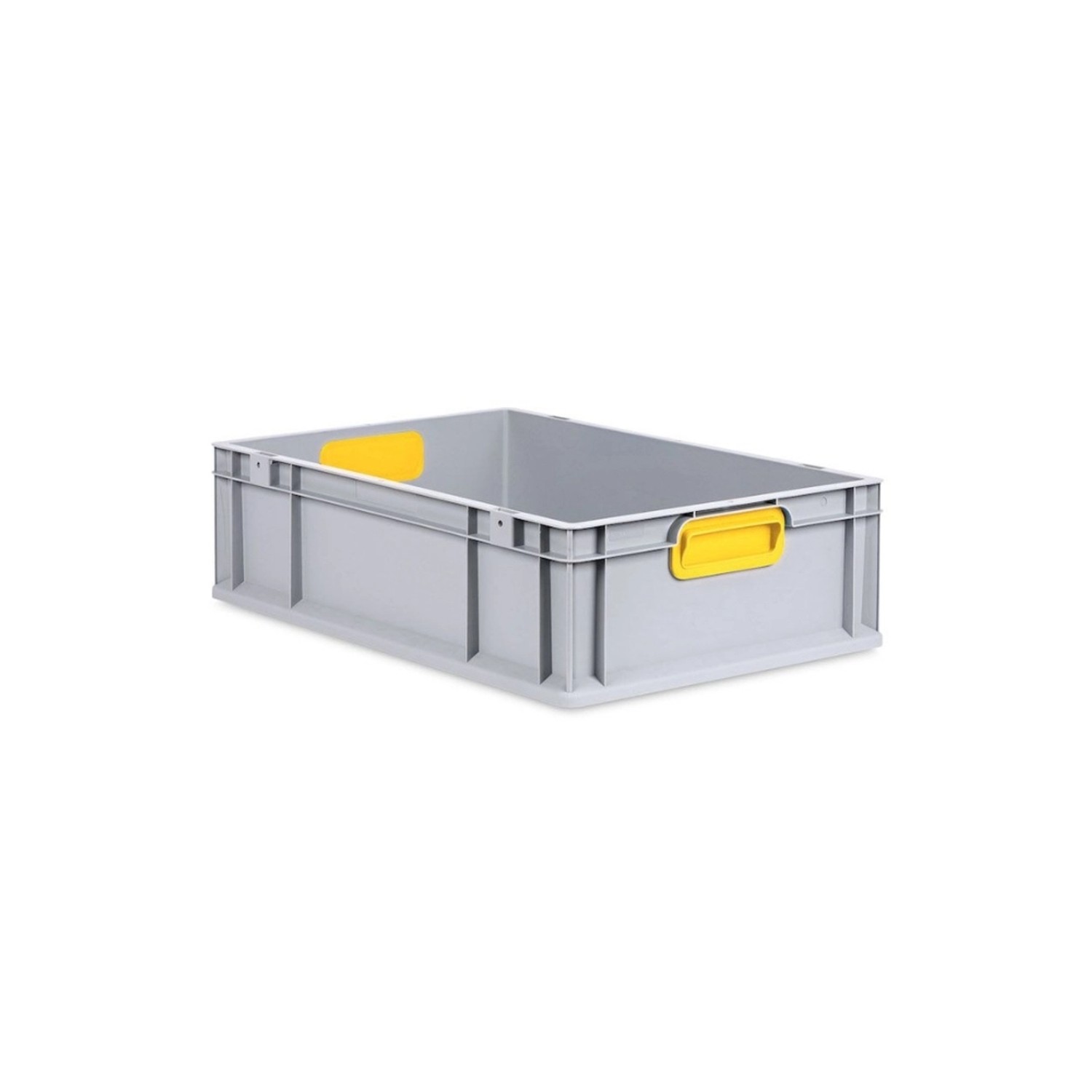 PROREGAL Eurobox Nextgen Color HxBxT 17 x 40 x 60 cm 34 Liter Griffe Gelb Geschlossen Glatter Boden Eurobehälter Transportbox PROREGAL Eurobox Nextgen Color HxBxT 17 x 40 x 60 cm 34 Liter Griffe Gelb Geschlossen Glatter Boden Eurobehälter Transportbox von PROREGAL