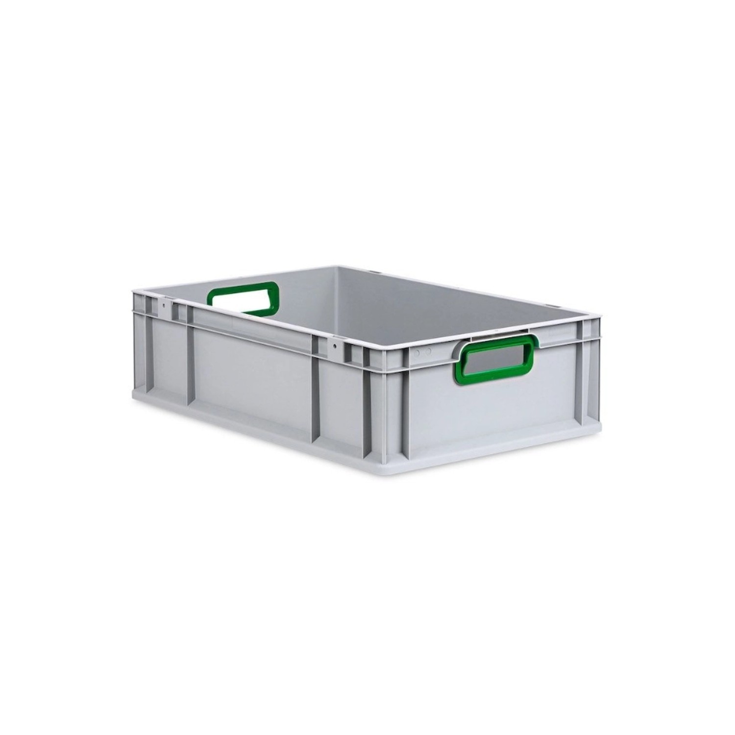 PROREGAL Eurobox Nextgen Color HxBxT 17 x 40 x 60 cm 34 Liter Griffe Grün Offen Glatter Boden Eurobehälter Transportbox PROREGAL Eurobox Nextgen Color HxBxT 17 x 40 x 60 cm 34 Liter Griffe Grün Offen Glatter Boden Eurobehälter Transportbox von PROREGAL