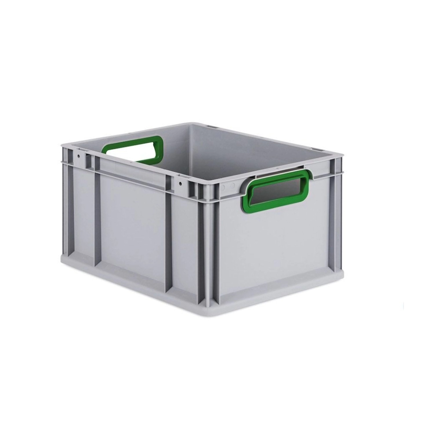 PROREGAL Eurobox Nextgen Color HxBxT 22 x 30 x 40 cm 20 Liter Griffe Grün Offen Glatter Boden Eurobehälter Transportbox PROREGAL Eurobox Nextgen Color HxBxT 22 x 30 x 40 cm 20 Liter Griffe Grün Offen Glatter Boden Eurobehälter Transportbox von PROREGAL