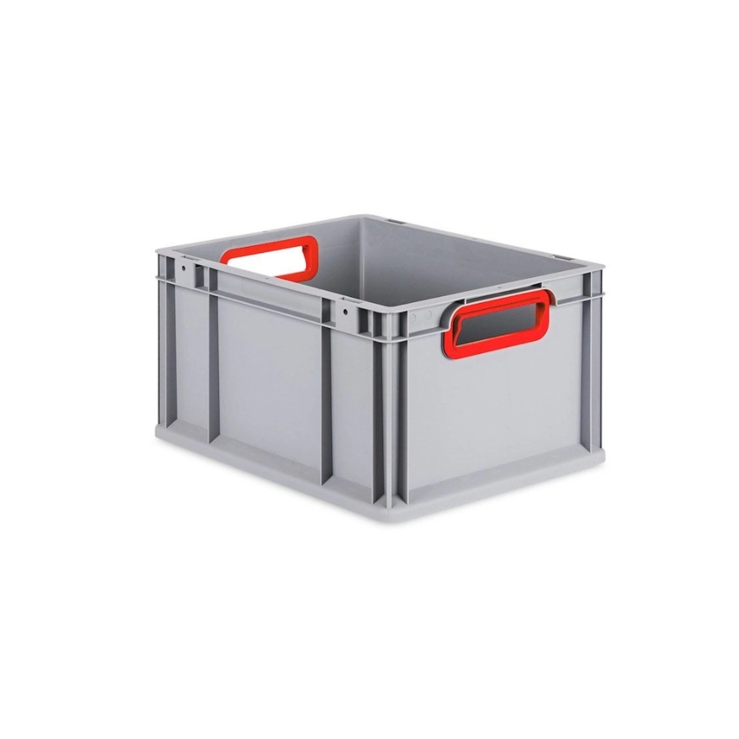 PROREGAL Eurobox Nextgen Color HxBxT 22 x 30 x 40 cm 20 Liter Griffe Rot Offen Glatter Boden Eurobehälter Transportbox PROREGAL Eurobox Nextgen Color HxBxT 22 x 30 x 40 cm 20 Liter Griffe Rot Offen Glatter Boden Eurobehälter Transportbox von PROREGAL