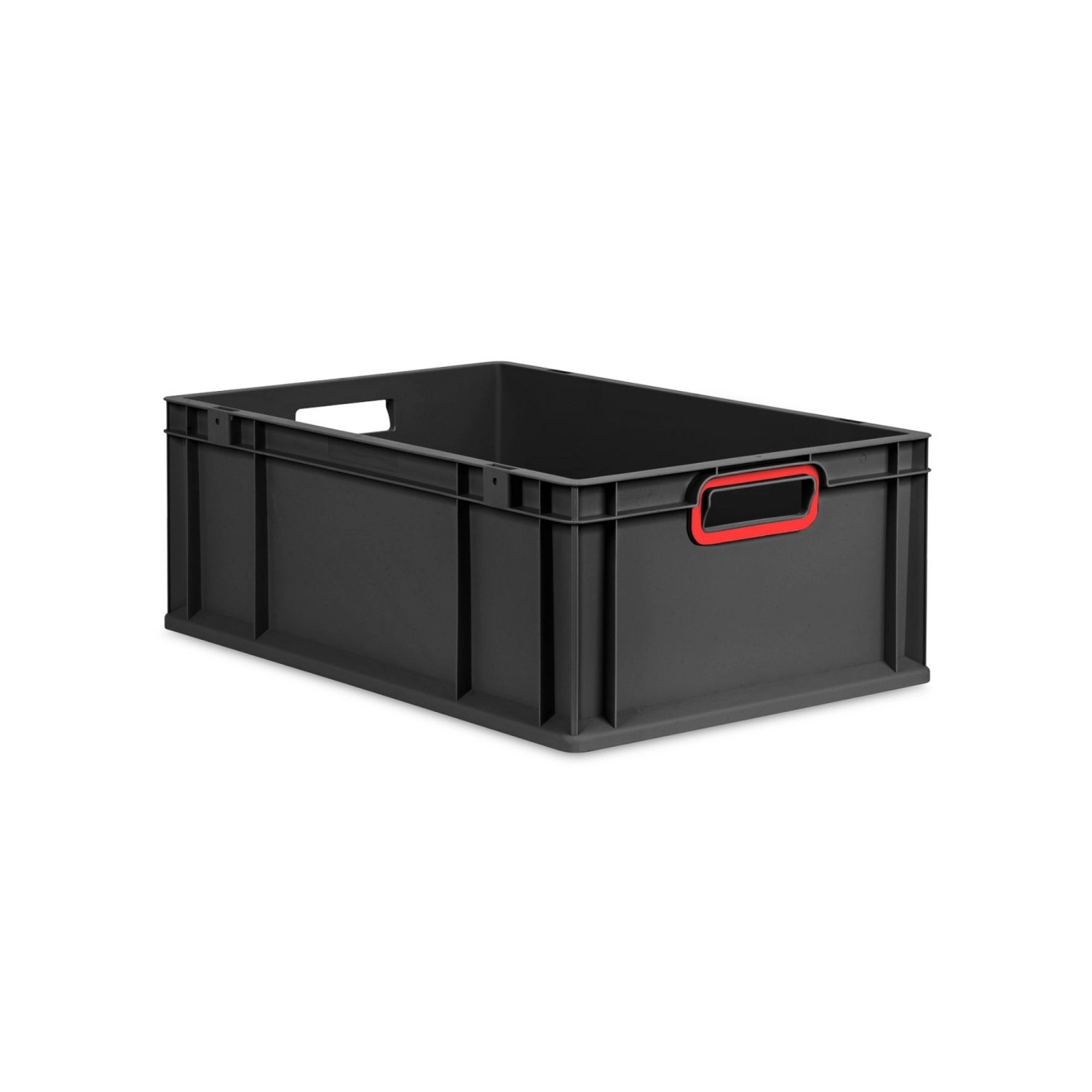 PROREGAL Eurobox Nextgen Color HxBxT 22x40x60cm 44 Liter Griffe Rot Offen Schwarz Eurobehälter Transportbox Transportbehälter PROREGAL Eurobox Nextgen Color HxBxT 22x40x60cm 44 Liter Griffe Rot Offen Schwarz Eurobehälter Transportbox Transportbehälter von PROREGAL