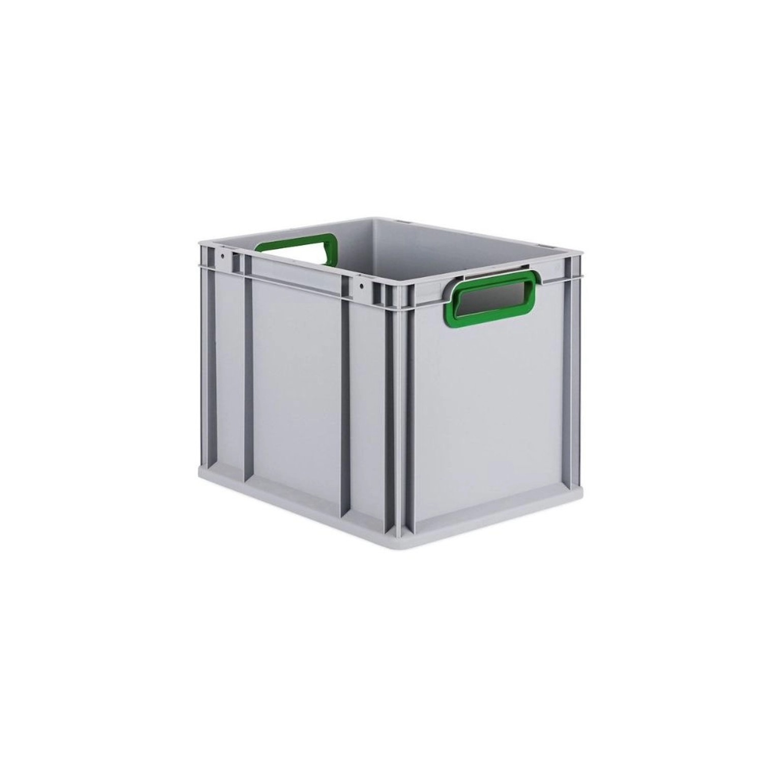 PROREGAL Eurobox Nextgen Color HxBxT 32 x 30 x 40 cm 30 Liter Griffe Grün Offen Glatter Boden Eurobehälter Transportbox PROREGAL Eurobox Nextgen Color HxBxT 32 x 30 x 40 cm 30 Liter Griffe Grün Offen Glatter Boden Eurobehälter Transportbox von PROREGAL