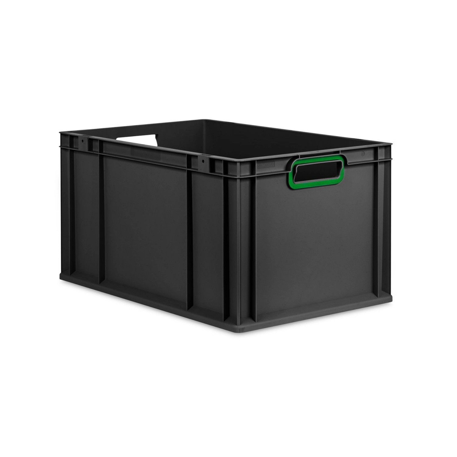PROREGAL Eurobox Nextgen Color HxBxT 32x40x60cm 65 Liter Griffe Grün Offen Schwarz Eurobehälter Transportbox Transportbehälter PROREGAL Eurobox Nextgen Color HxBxT 32x40x60cm 65 Liter Griffe Grün Offen Schwarz Eurobehälter Transportbox Transportbehälter von PROREGAL