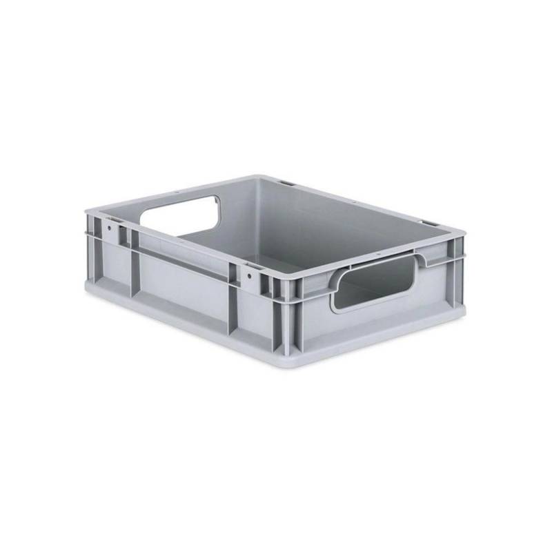 PROREGAL Eurobox Nextgen Economy Griffe Offen HxBxT 12 x 30 x 40 cm 11 Liter Eurobehälter Transportbox Transportbehälter Stapelbehälter von PROREGAL