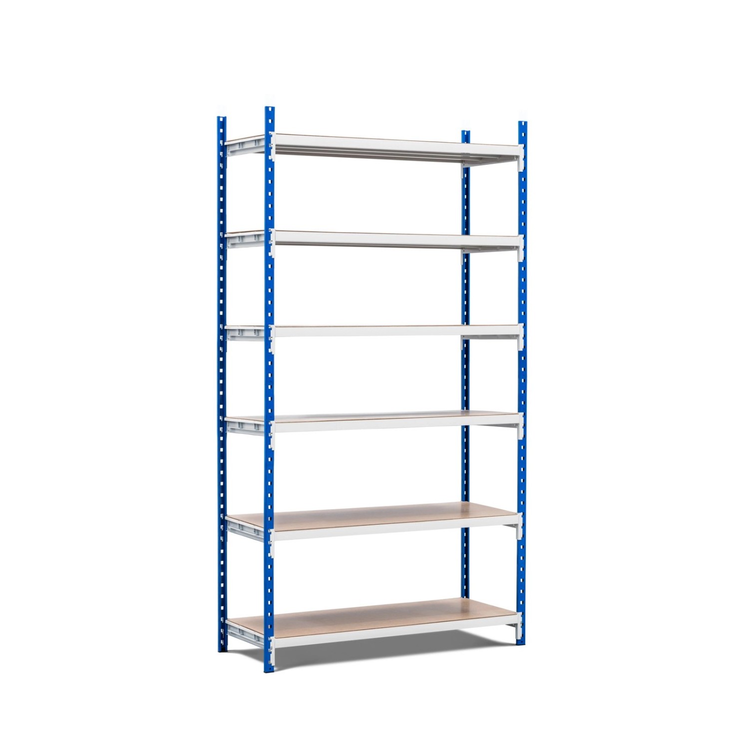 PROREGAL Fachbodenregal Maximus Pro HxBxT 280 x 100 x 50 cm 6 Ebenen Spanplatten-Fachboden Fachlast 286 kg Lichtblau-Lichtgrau PROREGAL Fachbodenregal Maximus Pro HxBxT 280 x 100 x 50 cm 6 Ebenen Spanplatten-Fachboden Fachlast 286 kg Lichtblau-Lichtgrau von PROREGAL