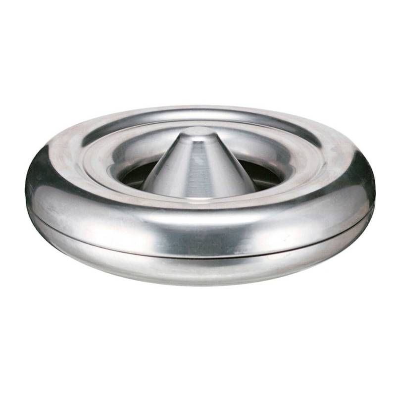 PROREGAL Feuerlöschender Tischaschenbecher Aus AlumInium HxØ 6 x 25 cm Silber von PROREGAL