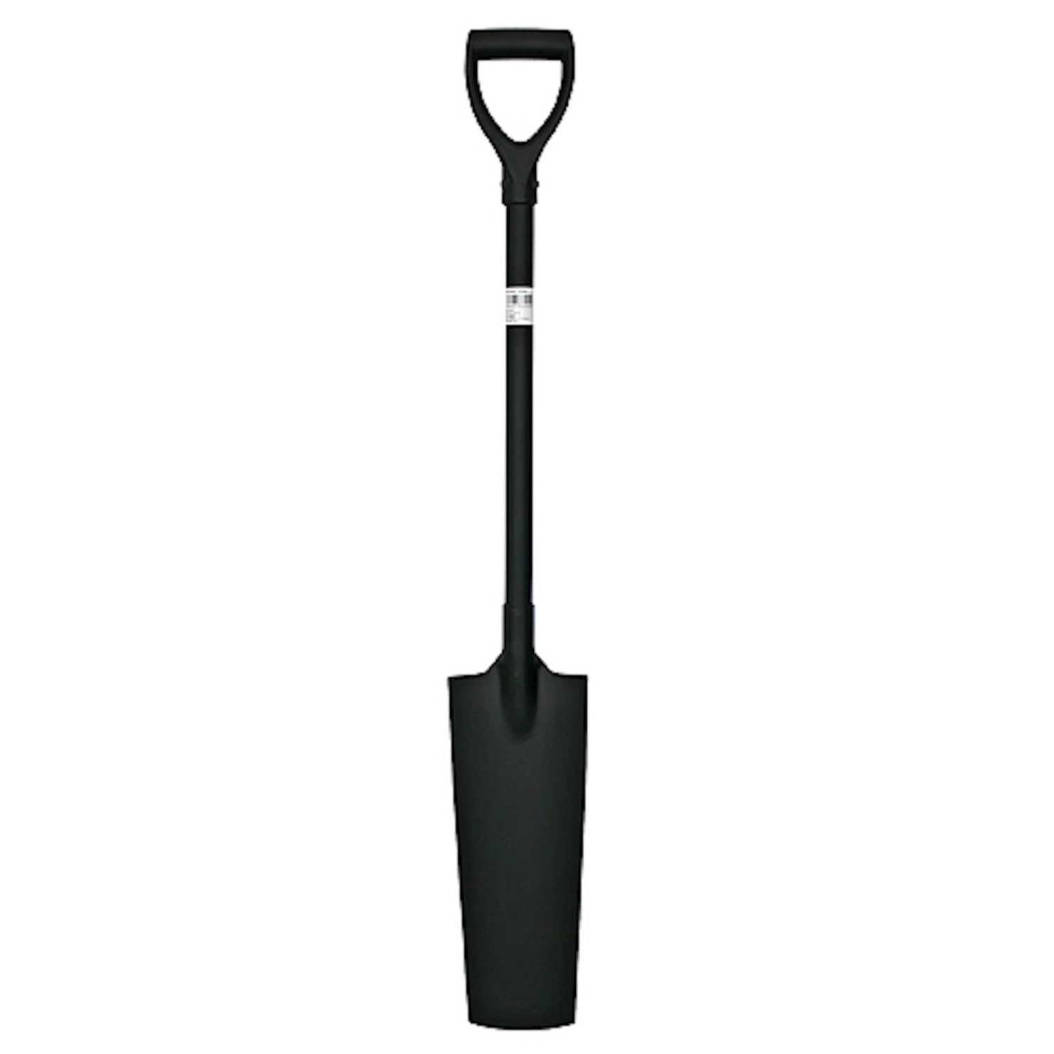 PROREGAL Gehärteter Spaten Lang, Schmal + Griff PVC Grip D von PROREGAL
