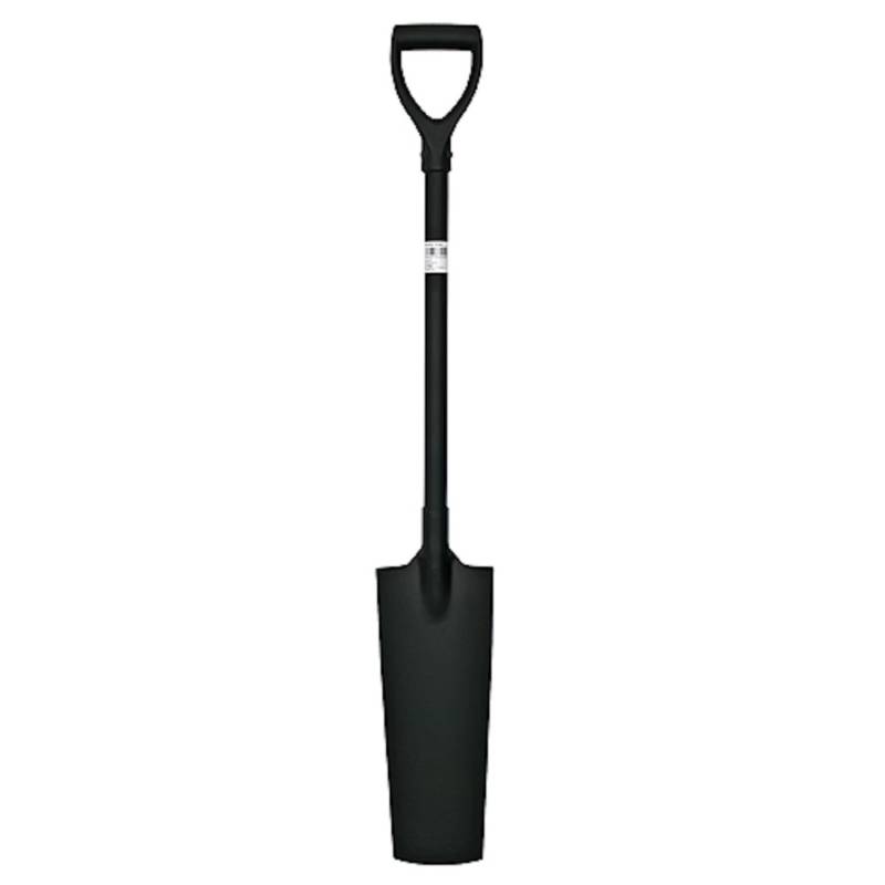 PROREGAL Gehärteter Spaten Lang, Schmal + Griff PVC Grip D von PROREGAL
