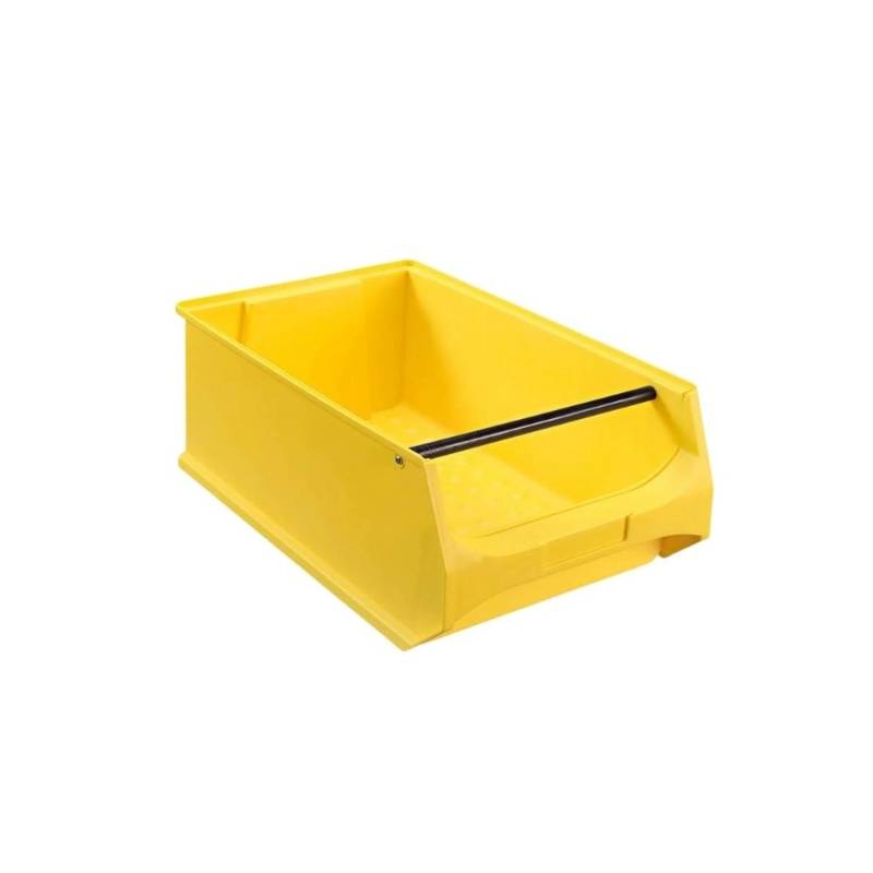 Gelbe Sichtlagerbox 5.1 Mit Griffstange HxBxT 20 x 30 x 50 cm 21,8 Liter Sichtlagerbehälter Sichtlagerkasten von PROREGAL