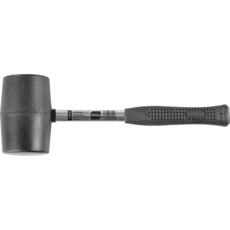 PROREGAL Gummihammer 0,68 kg Metallgriff von PROREGAL