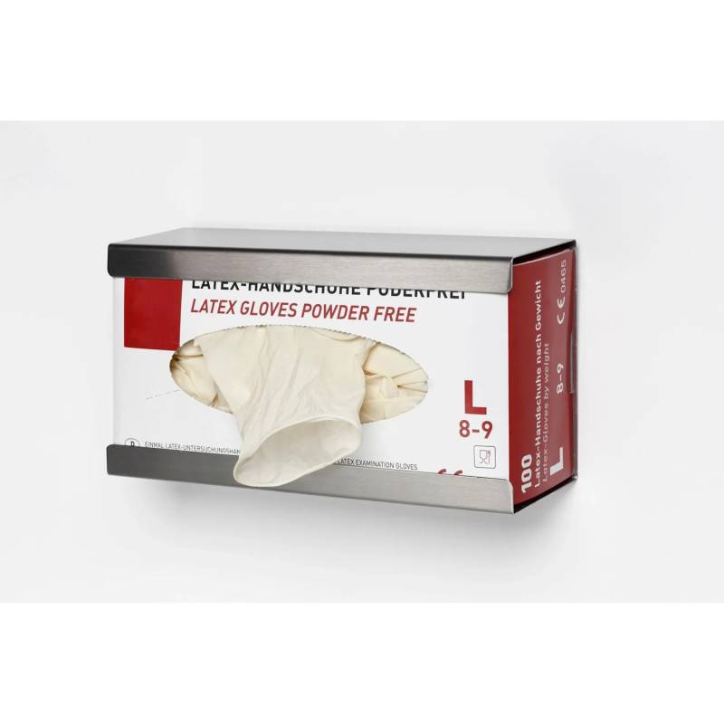 PROREGAL Halterung Für Handschuhe Handtuchbox 1 Fach Offen Wandhalterung HxBxT 13,3 x 25 x 7,8 cm Edelstahl Silber PROREGAL Halterung Für Handschuhe Handtuchbox 1 Fach Offen Wandhalterung HxBxT 13,3 x 25 x 7,8 cm Edelstahl Silber von PROREGAL