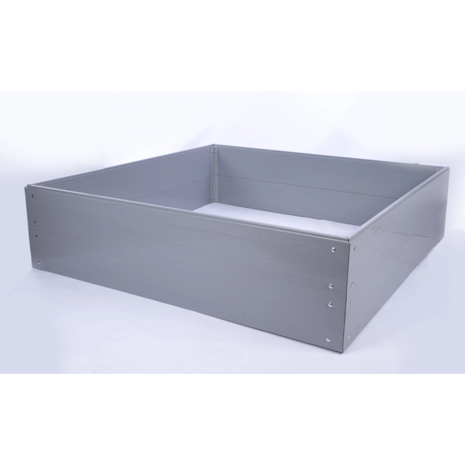 PROREGAL Hochbeete Growline Plast HxBxT 41x140x45cm 2 Ebenen Grau von PROREGAL