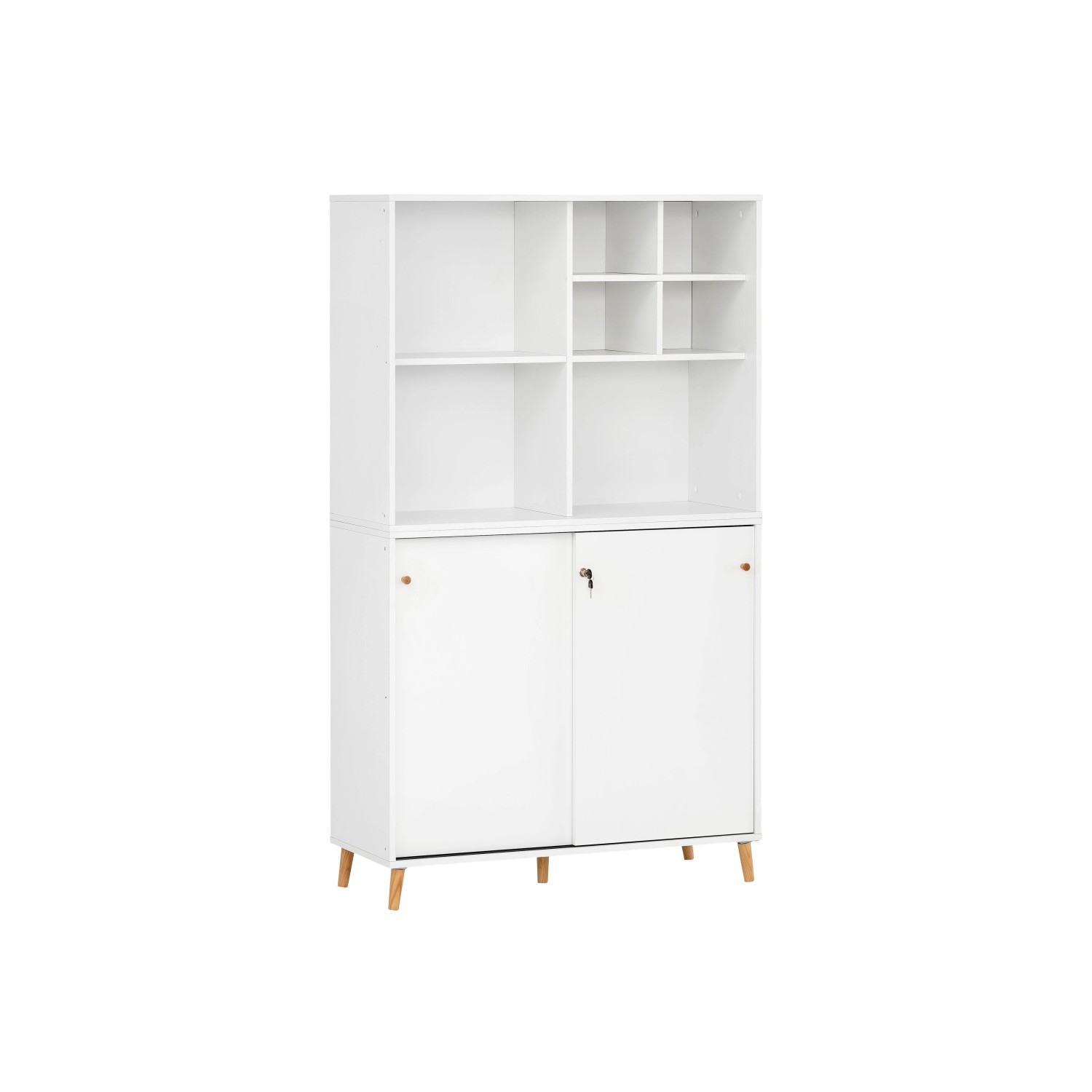 PROREGAL Jaguar Set Aktenregal Aktenschrank & Regalkreuz Breite 100 cm Weiß PROREGAL Jaguar Set Aktenregal Aktenschrank & Regalkreuz Breite 100 cm Weiß von PROREGAL