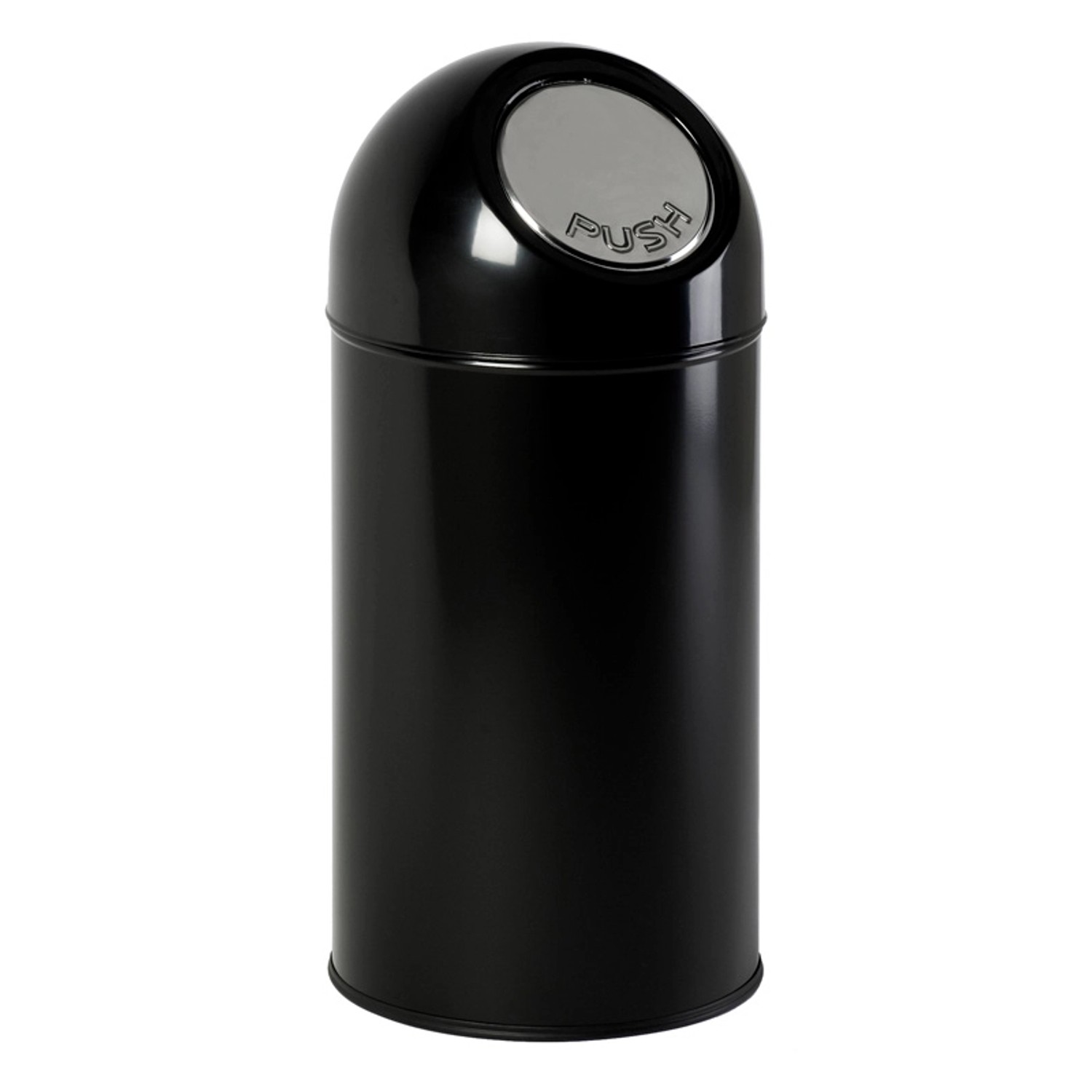 PROREGAL Klassischer Abfallbehälter Mit Pushdeckel 40 Liter HxBxT 67 x 31 x 31 cm Metall Schwarz PROREGAL Klassischer Abfallbehälter Mit Pushdeckel 40 Liter HxBxT 67 x 31 x 31 cm Metall Schwarz von PROREGAL