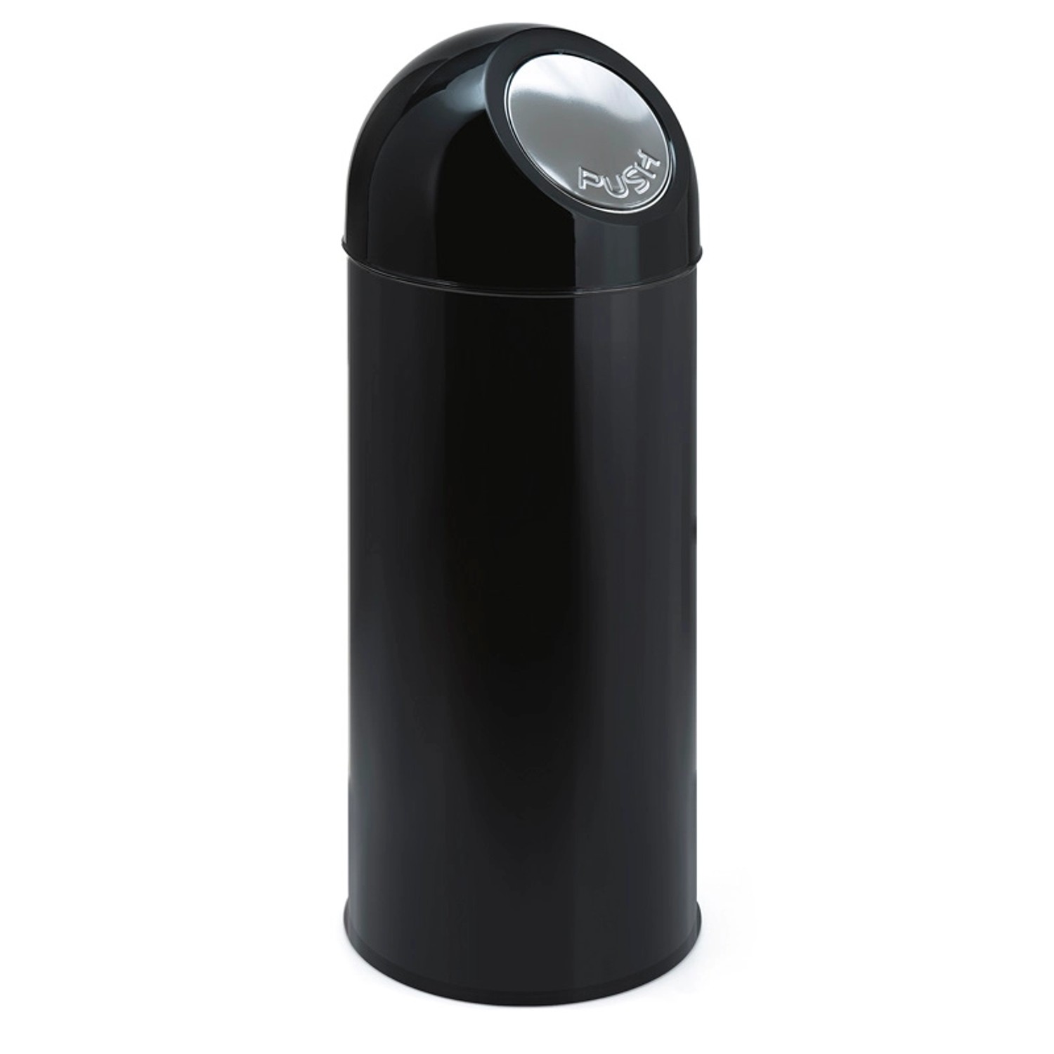 PROREGAL Klassischer Abfallbehälter Mit Pushdeckel 55 Liter HxBxT 84 x 31 x 31 cm Metall Schwarz PROREGAL Klassischer Abfallbehälter Mit Pushdeckel 55 Liter HxBxT 84 x 31 x 31 cm Metall Schwarz von PROREGAL