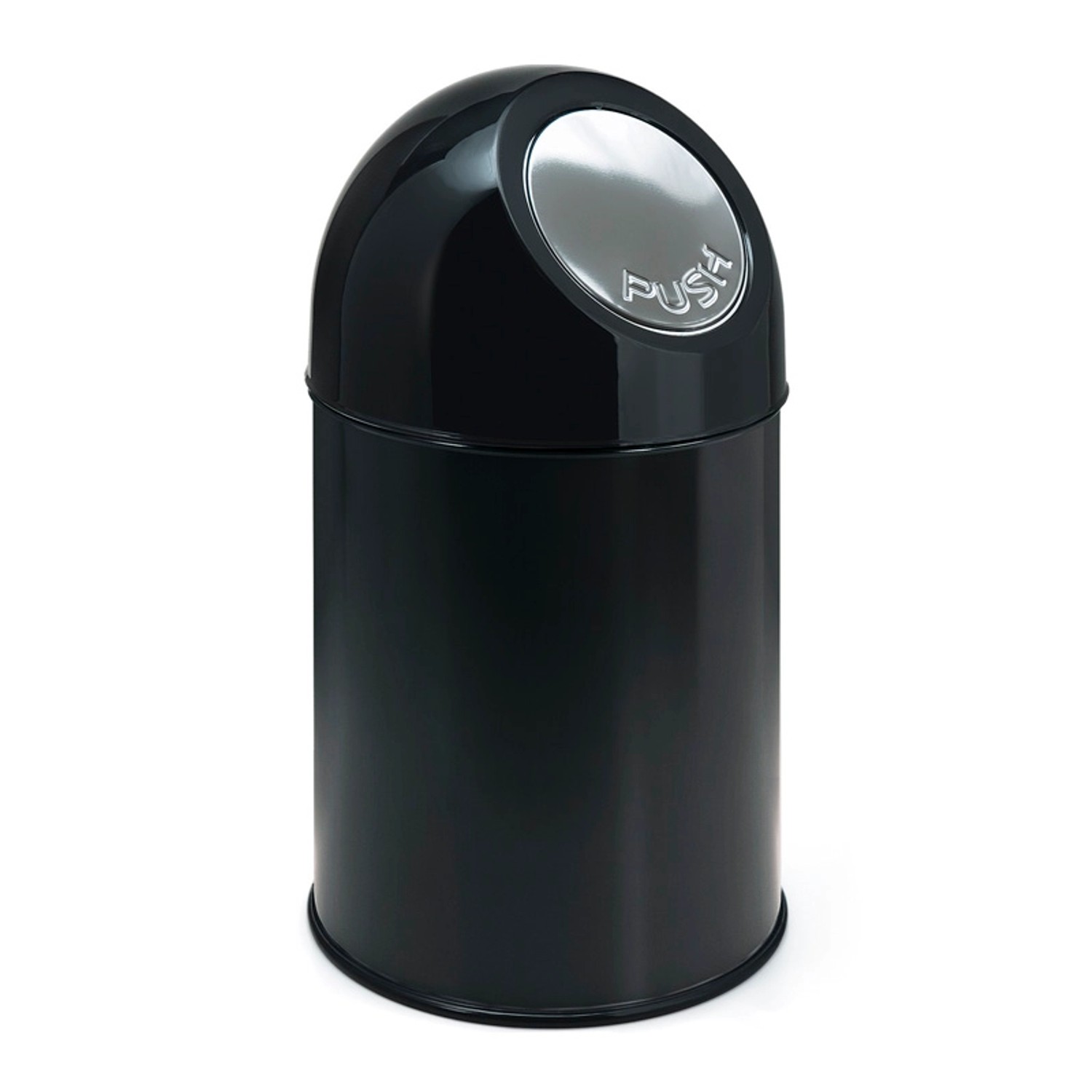 PROREGAL Klassischer Abfallbehälter Mit Pushdeckel und Inneneimer 30 Liter HxBxT 56 x 31 x 31 cm Metall Schwarz PROREGAL Klassischer Abfallbehälter Mit Pushdeckel und Inneneimer 30 Liter HxBxT 56 x 31 x 31 cm Metall Schwarz von PROREGAL