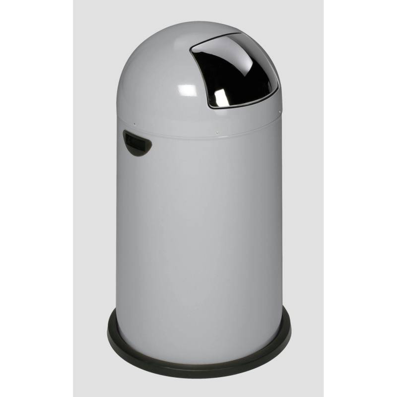 PROREGAL Klassischer Abfallsammler Mit Einwurfklappe Inneneinsatz 33 Liter HxBxT 69 x 42,5 x 42,5 cm Verzinkter Stahl Silber PROREGAL Klassischer Abfallsammler Mit Einwurfklappe Inneneinsatz 33 Liter HxBxT 69 x 42,5 x 42,5 cm Verzinkter Stahl Silber von PROREGAL