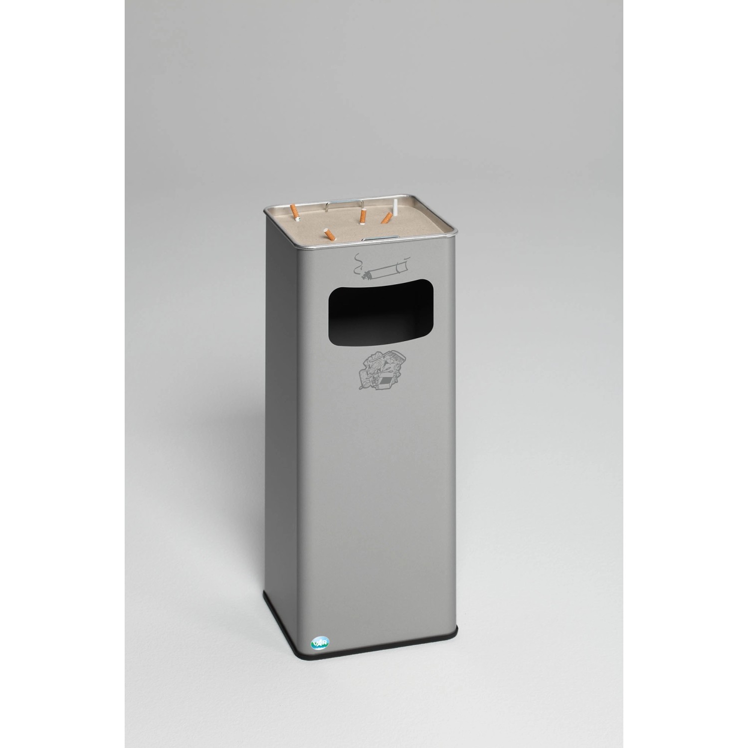 PROREGAL Klassischer Kombiascher Eckig HxBxT 66,5 x 26 x 26 cm Verzinkter Stahl Silber PROREGAL Klassischer Kombiascher Eckig HxBxT 66,5 x 26 x 26 cm Verzinkter Stahl Silber von PROREGAL