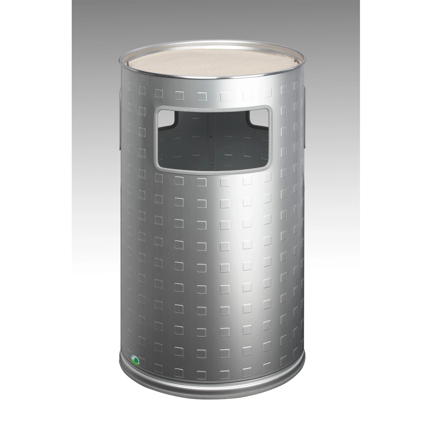 PROREGAL Klassischer Kombiascher Mit Kantenschutz Im Einwurf 69,2 Liter HxBxT 75 x 42 x 42 cm Aluminium Silber PROREGAL Klassischer Kombiascher Mit Kantenschutz Im Einwurf 69,2 Liter HxBxT 75 x 42 x 42 cm Aluminium Silber von PROREGAL