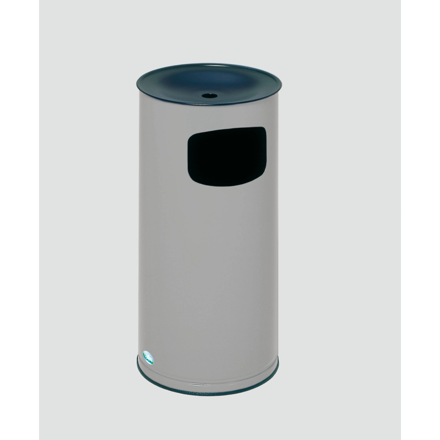 PROREGAL Klassischer Runder Kombiascher HxBxT 71 x 35,5 x 35,5 cm Verzinkter Stahl Silber PROREGAL Klassischer Runder Kombiascher HxBxT 71 x 35,5 x 35,5 cm Verzinkter Stahl Silber von PROREGAL