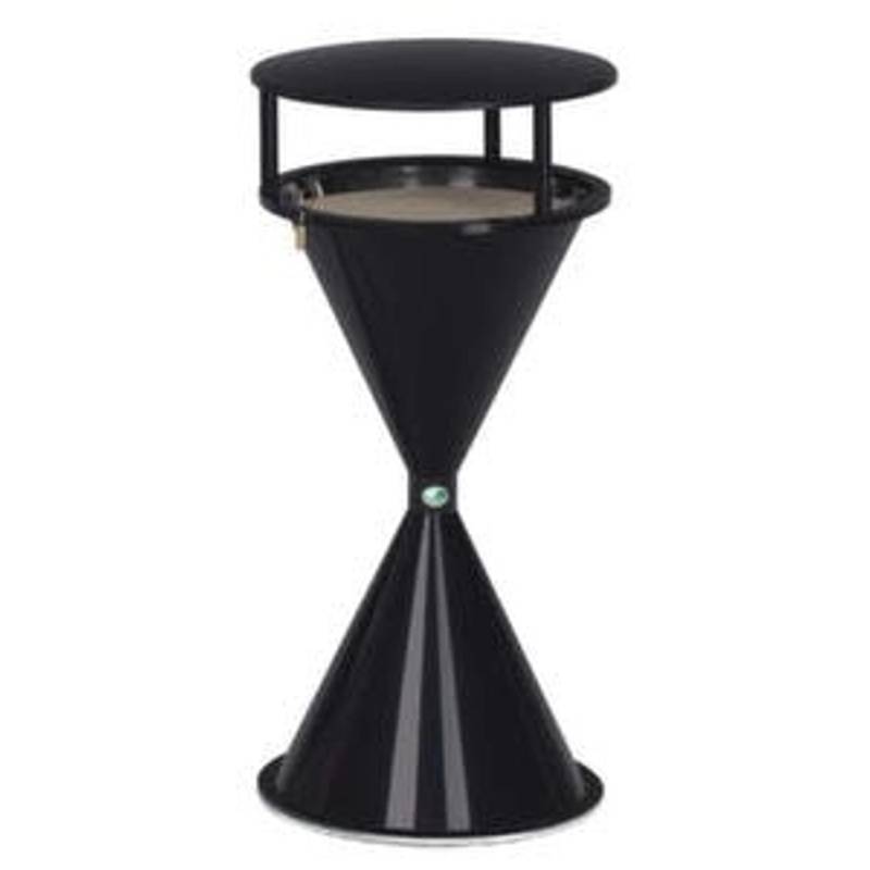 PROREGAL Klassischer Standascher Mit Dach Für Innen Außenbereich HxBxT 72 x 42 x 42 cm Kunststoff Schwarz PROREGAL Klassischer Standascher Mit Dach Für Innen Außenbereich HxBxT 72 x 42 x 42 cm Kunststoff Schwarz von PROREGAL
