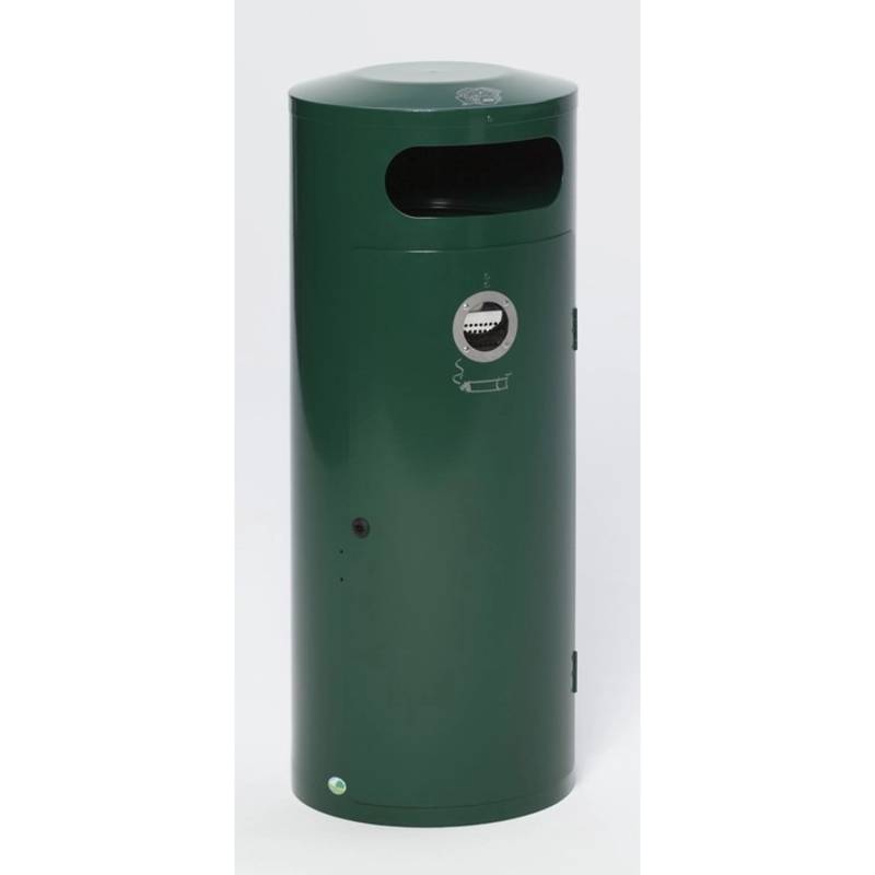 PROREGAL Kombiascher Mit Einflügeltür Ascher Innen 70 Liter HxBxT 104,5 x 42 x 42 cm Verzinkter Stahl Grün PROREGAL Kombiascher Mit Einflügeltür Ascher Innen 70 Liter HxBxT 104,5 x 42 x 42 cm Verzinkter Stahl Grün von PROREGAL