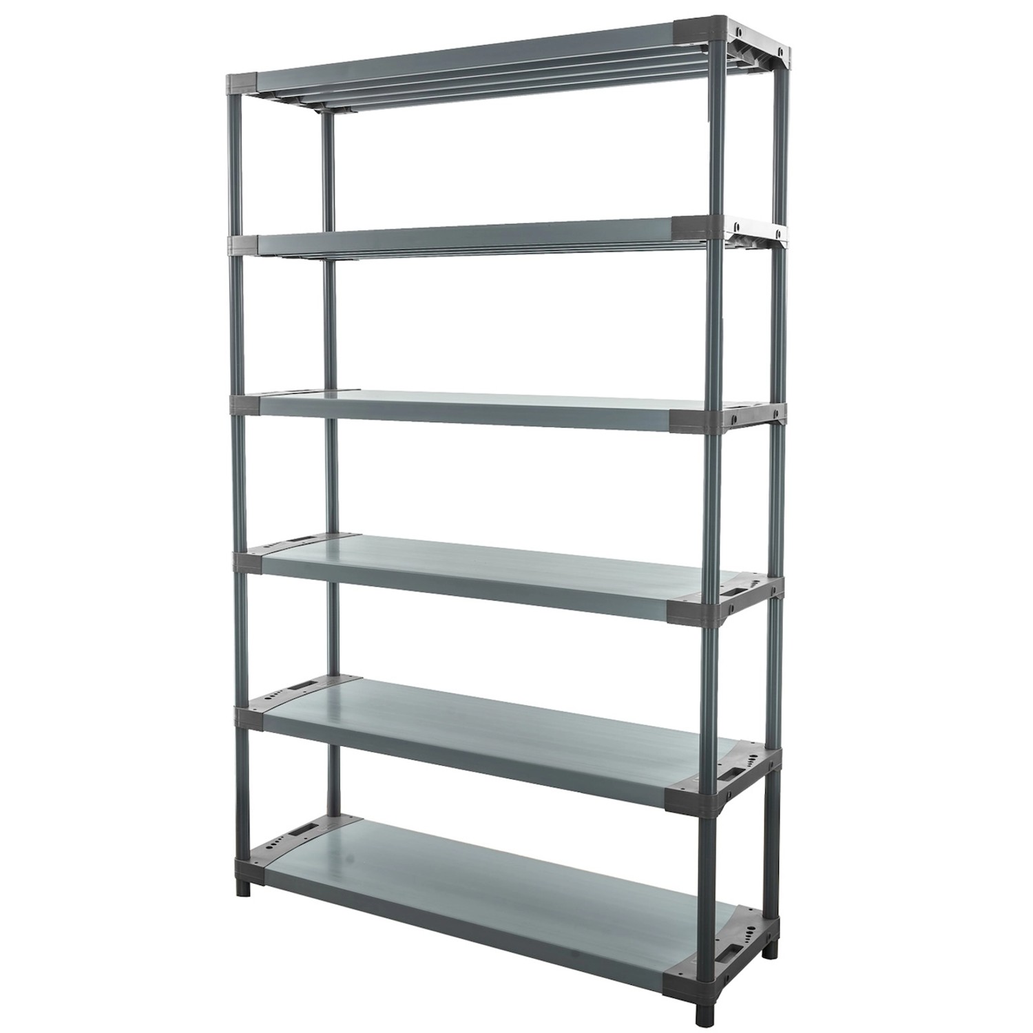 PROREGAL Kunststoffregal Grey Bear Extra-Tall HxBxT 220 x 140 x 46 cm Fachlast 70 kg Grau PROREGAL Kunststoffregal Grey Bear Extra-Tall HxBxT 220 x 140 x 46 cm Fachlast 70 kg Grau von PROREGAL