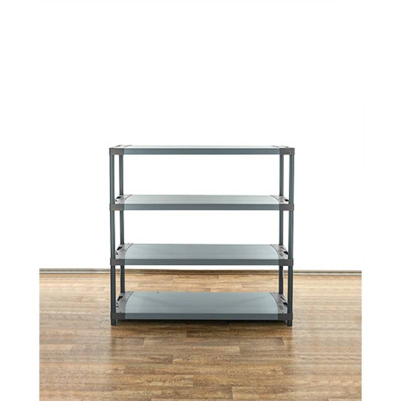PROREGAL Kunststoffregal Grey Bear Low HxBxT 138 x 140 x 46 cm Fachlast 70 kg Grau PROREGAL Kunststoffregal Grey Bear Low HxBxT 138 x 140 x 46 cm Fachlast 70 kg Grau von PROREGAL