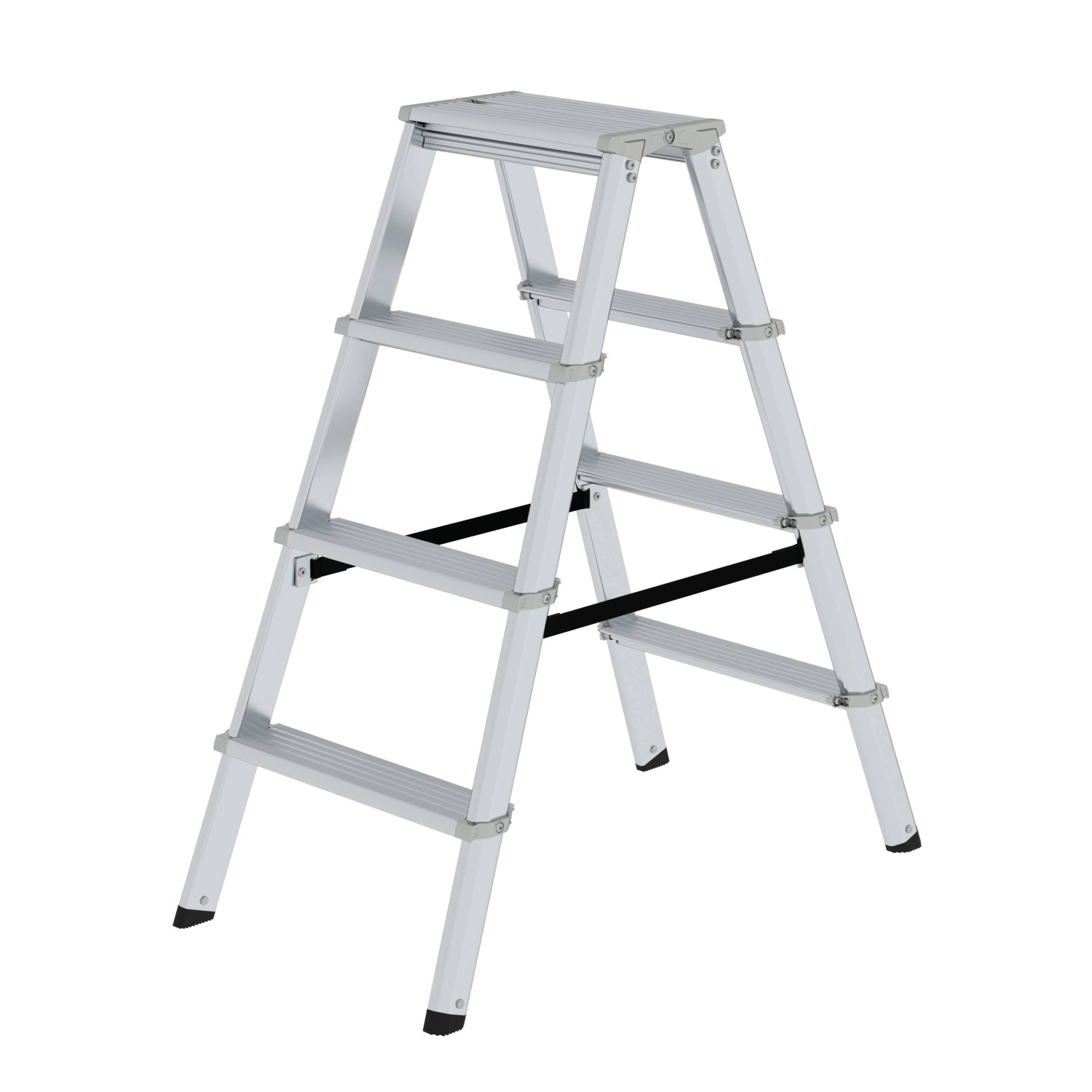 PROREGAL ML Stufen-Stehleiter Beidseitig Begehbar 2 x 4 Stufen PROREGAL ML Stufen-Stehleiter Beidseitig Begehbar 2 x 4 Stufen von PROREGAL