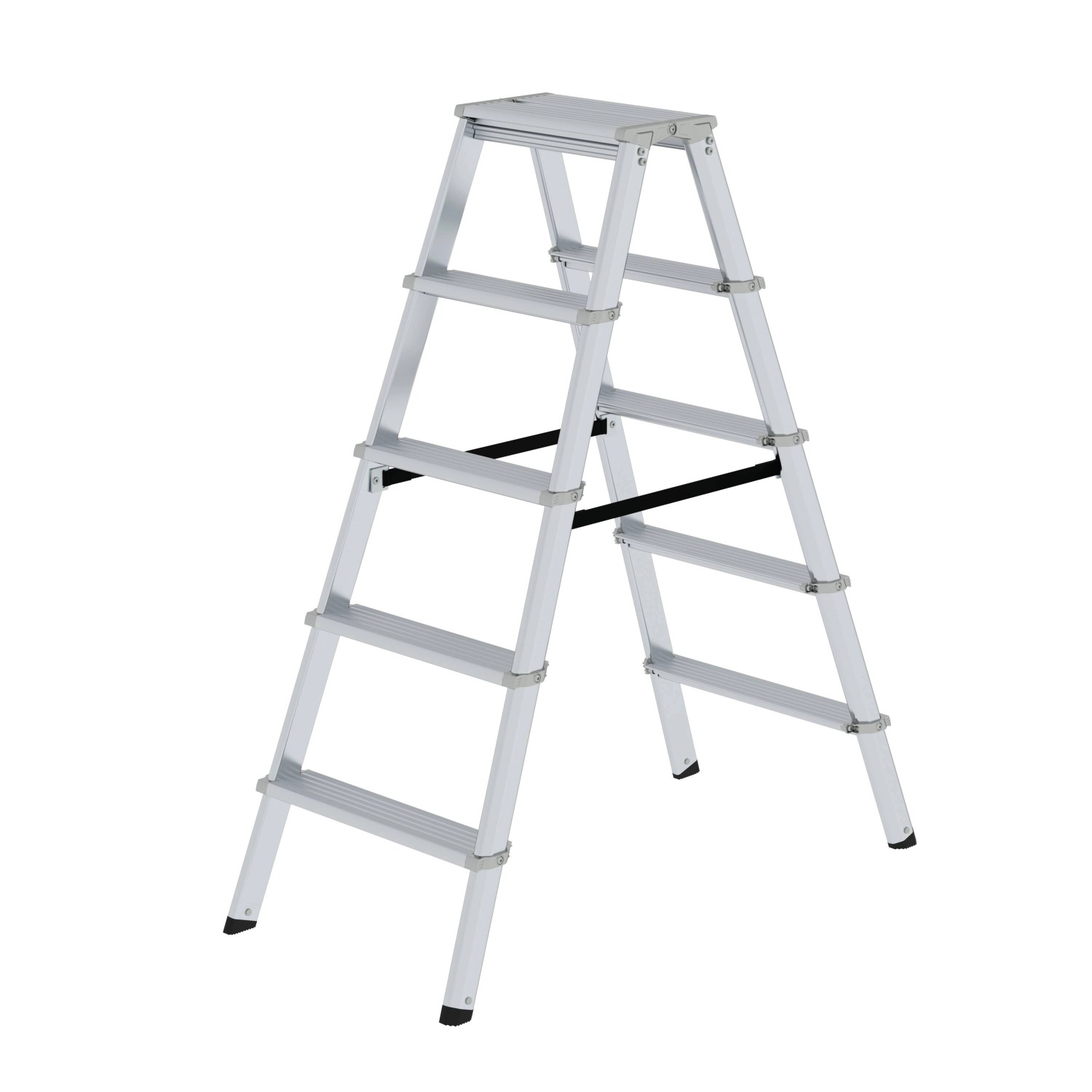 PROREGAL ML Stufen-Stehleiter Beidseitig Begehbar 2 x 5 Stufen PROREGAL ML Stufen-Stehleiter Beidseitig Begehbar 2 x 5 Stufen von PROREGAL