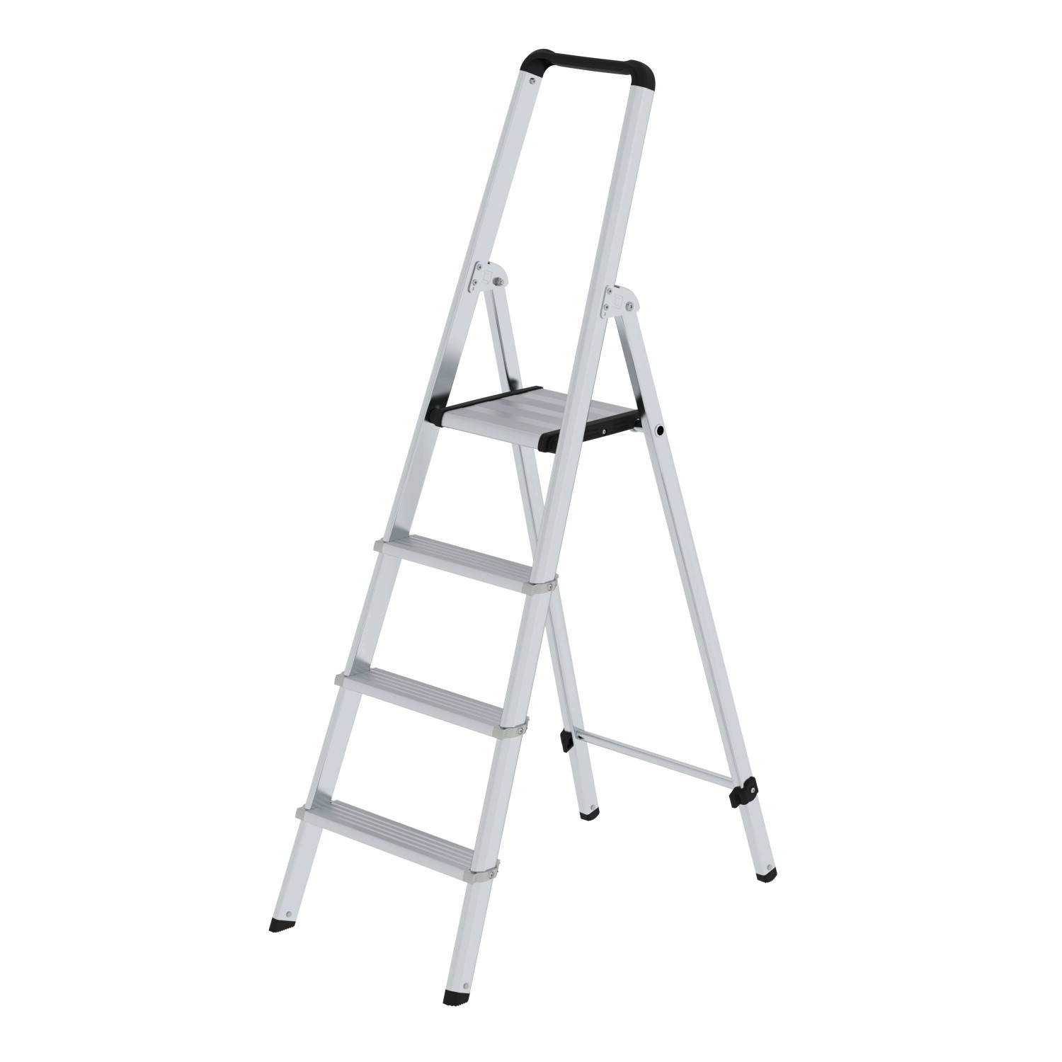 PROREGAL ML Stufen-Stehleiter Einseitig Begehbar 4 Stufen PROREGAL ML Stufen-Stehleiter Einseitig Begehbar 4 Stufen von PROREGAL