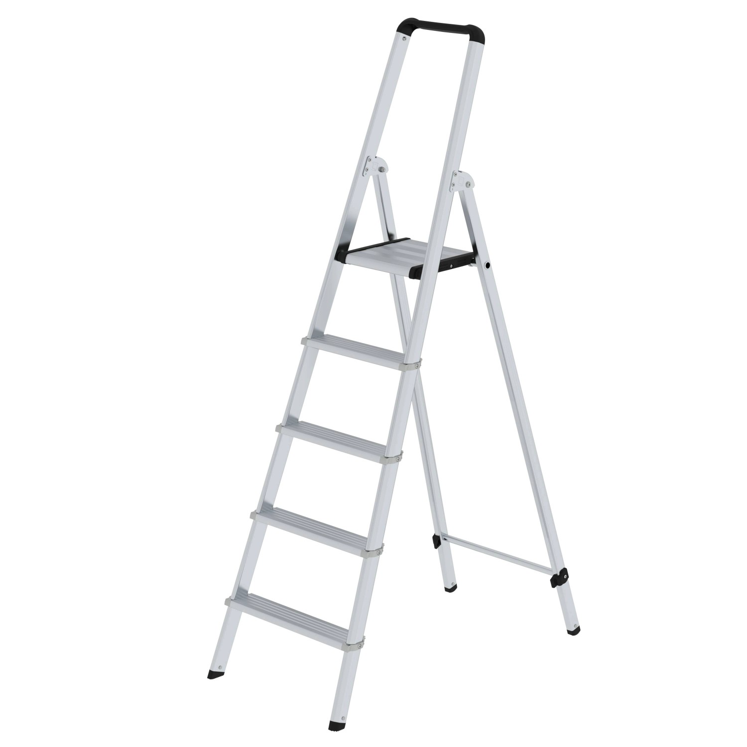 PROREGAL ML Stufen-Stehleiter Einseitig Begehbar 5 Stufen PROREGAL ML Stufen-Stehleiter Einseitig Begehbar 5 Stufen von PROREGAL
