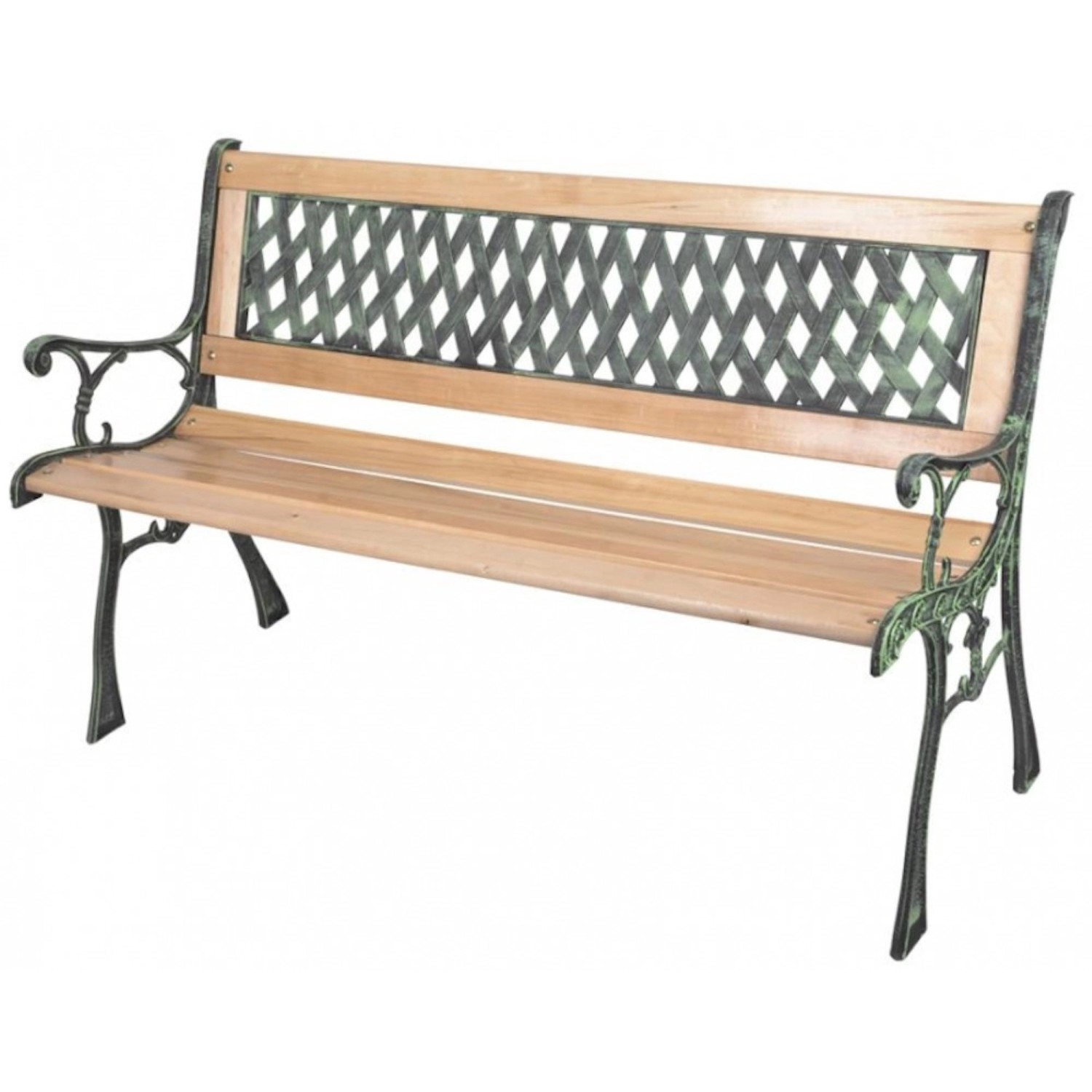 PROREGAL MONICA Gartenbank LxHxB: 122x73x54cm Gittermotiv PROREGAL MONICA Gartenbank LxHxB: 122x73x54cm Gittermotiv von PROREGAL