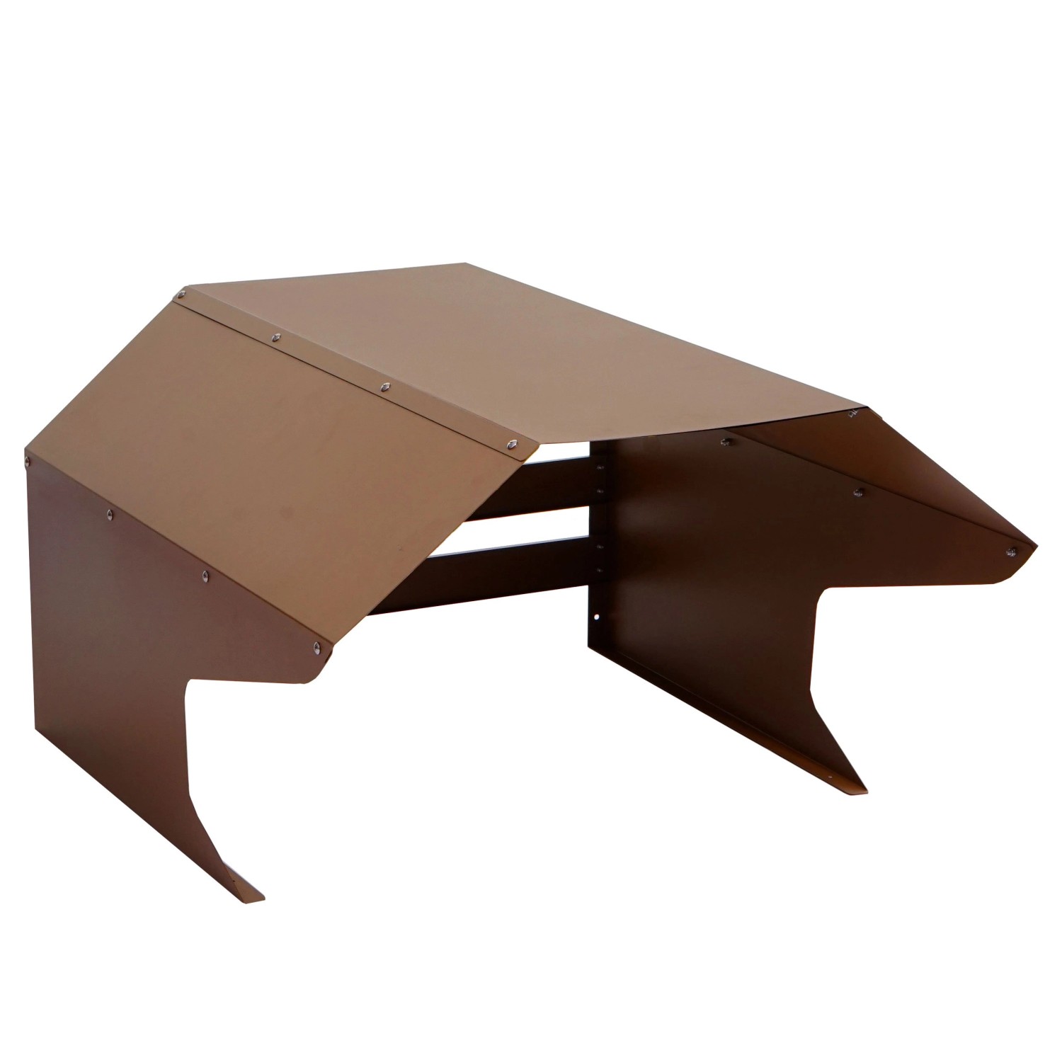 PROREGAL Mähroboter-Garage 41x60x70cm Metall Braun PROREGAL Mähroboter-Garage 41x60x70cm Metall Braun von PROREGAL