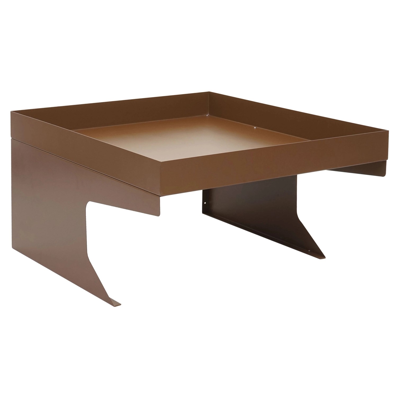 PROREGAL Mähroboter-Garage Mit Pflanzkasten 37x60x70cm Metall Braun von PROREGAL