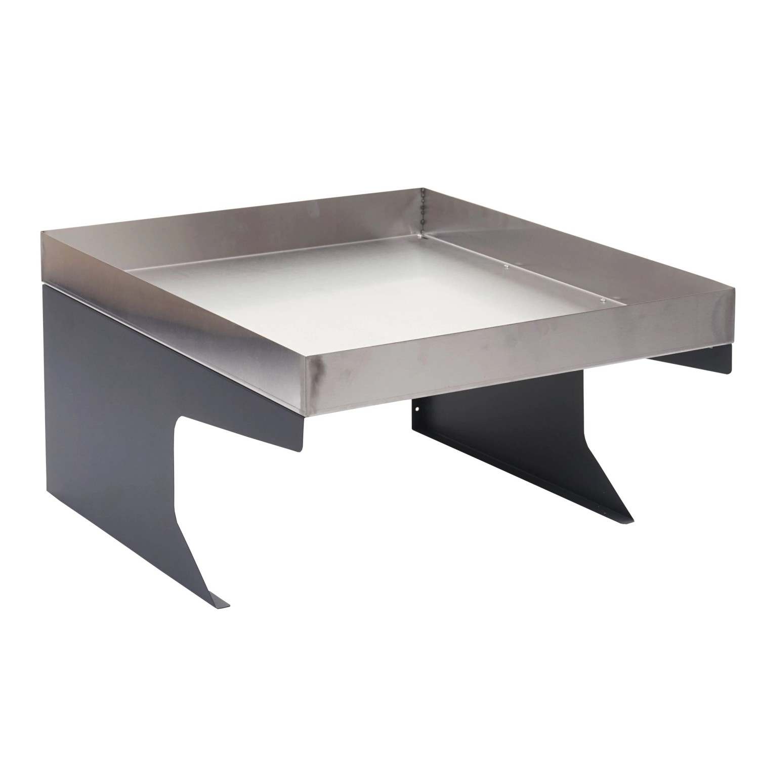 PROREGAL Mähroboter-Garage Mit Pflanzkasten 37x60x70cm Metall Edelstahl Anthrazit von PROREGAL