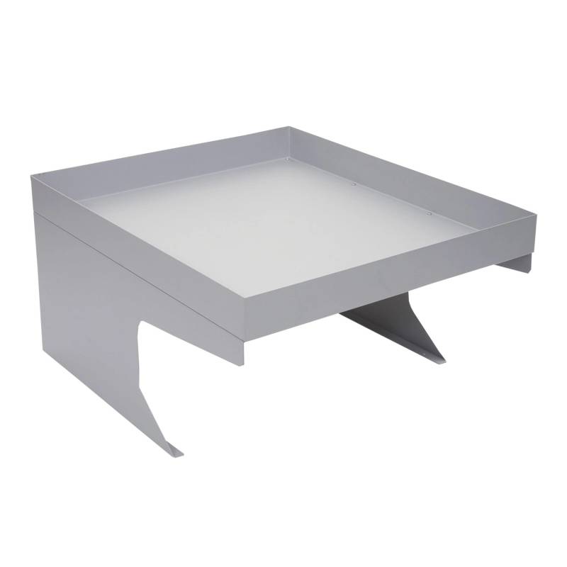 PROREGAL Mähroboter-Garage Mit Pflanzkasten 37x60x70cm Metall Grau von PROREGAL